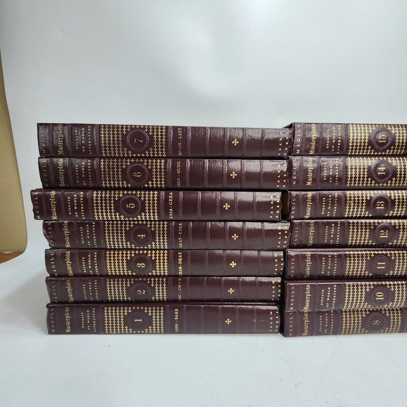 Masterplots Digests of World Literature 1964 1-8 10-15 Set Plus 2 Annual 64 & 72 Masterplots Digests of World Literature 1964 1-8 10-15 Set Plus 2 Annual 64 & 72
