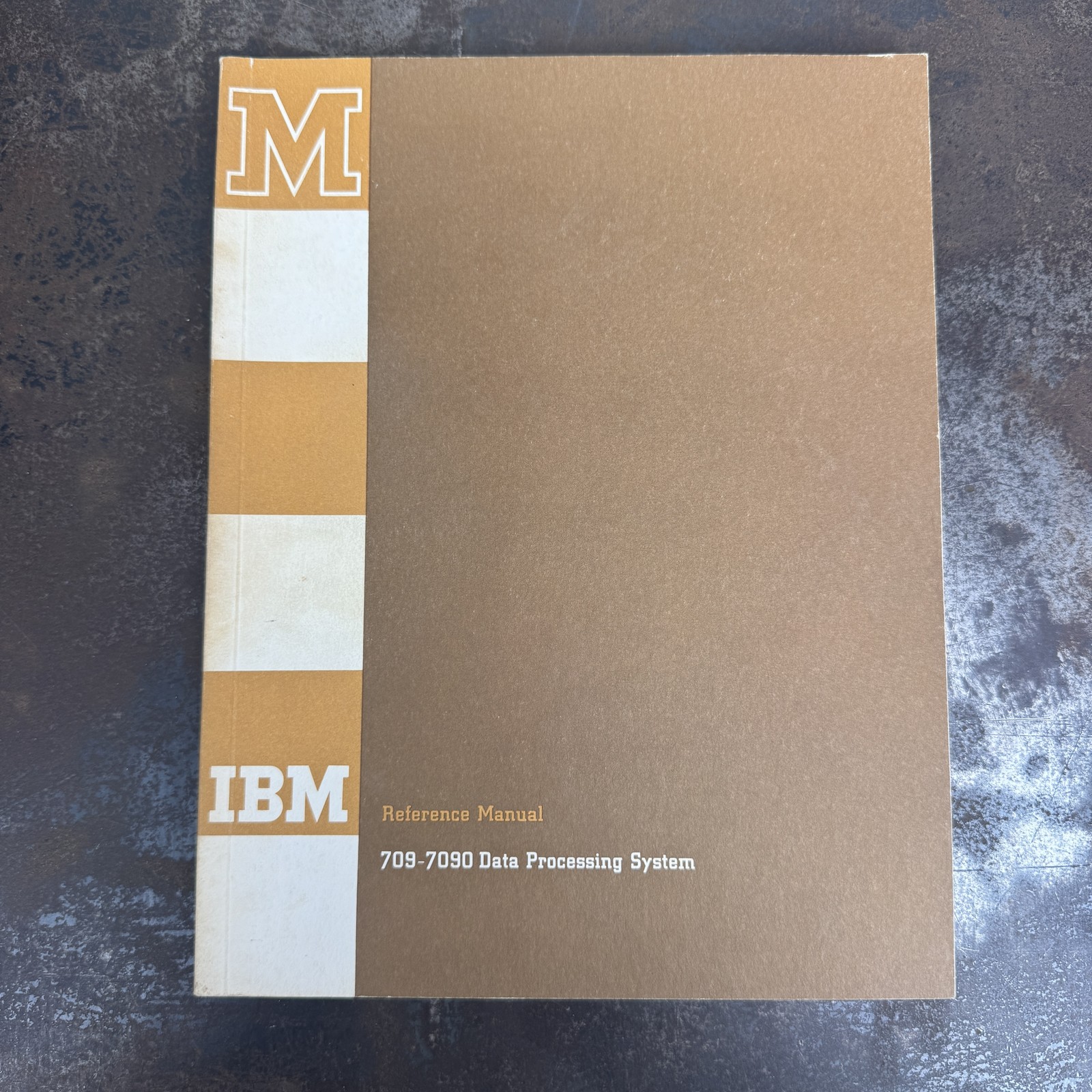 Vtg IBM 709-7090 Data Processing System Reference Manual - Mainframe Computer Vtg IBM 709-7090 Data Processing System Reference Manual - Mainframe Computer