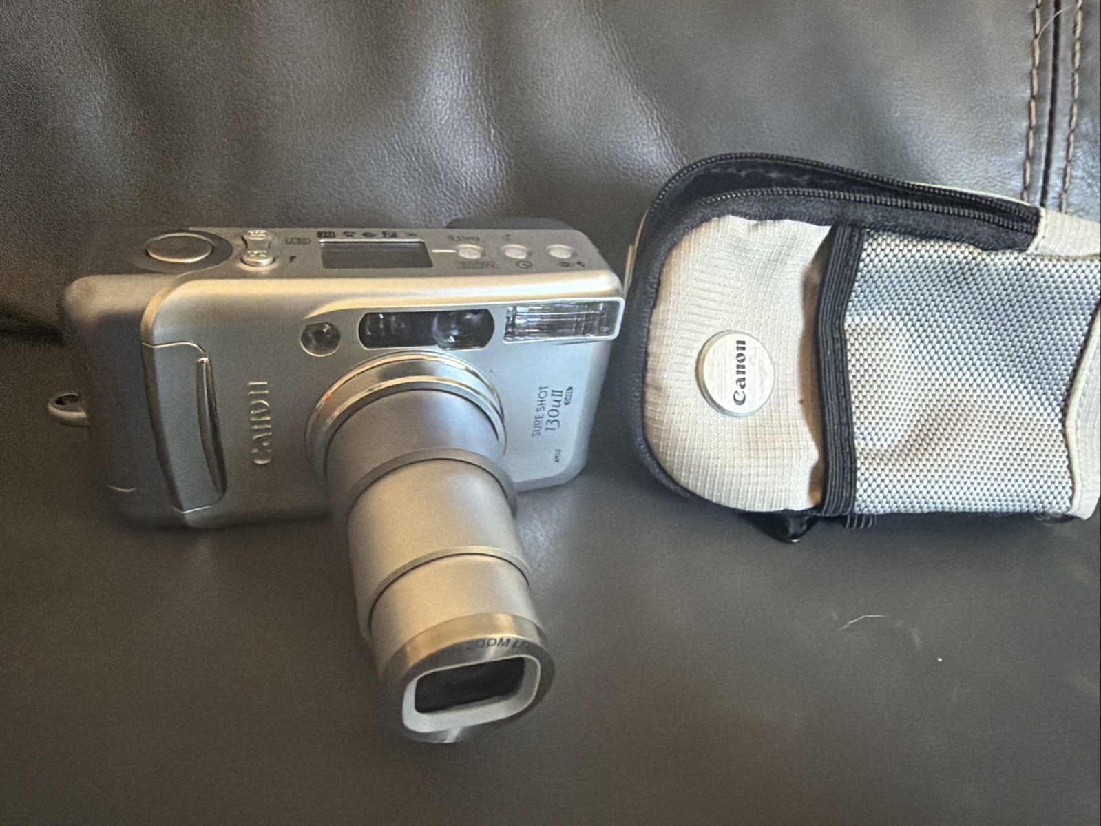 Clean Canon Autoboy N130 II Sure Shot 130u II 38-130mm Film Camera Film Tested Clean Canon Autoboy N130 II Sure Shot 130u II 38-130mm Film Camera Film Tested