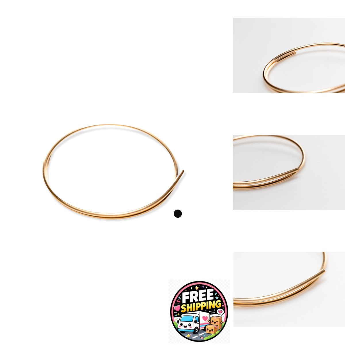 14/20 Yellow Gold Filled Wire 8 Gauge Round Dead Soft 6IN CRAFT WIRE 14/20 Yellow Gold Filled Wire 8 Gauge Round Dead Soft 6IN CRAFT WIRE