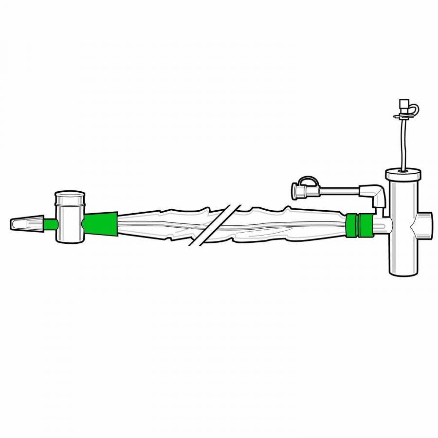 Owens Minor Halyard Ballard Trach Care 24-Hour Closed Suction Catheter 14 Fr. 1 Owens Minor Halyard Ballard Trach Care 24-Hour Closed Suction Catheter 14 Fr. 1