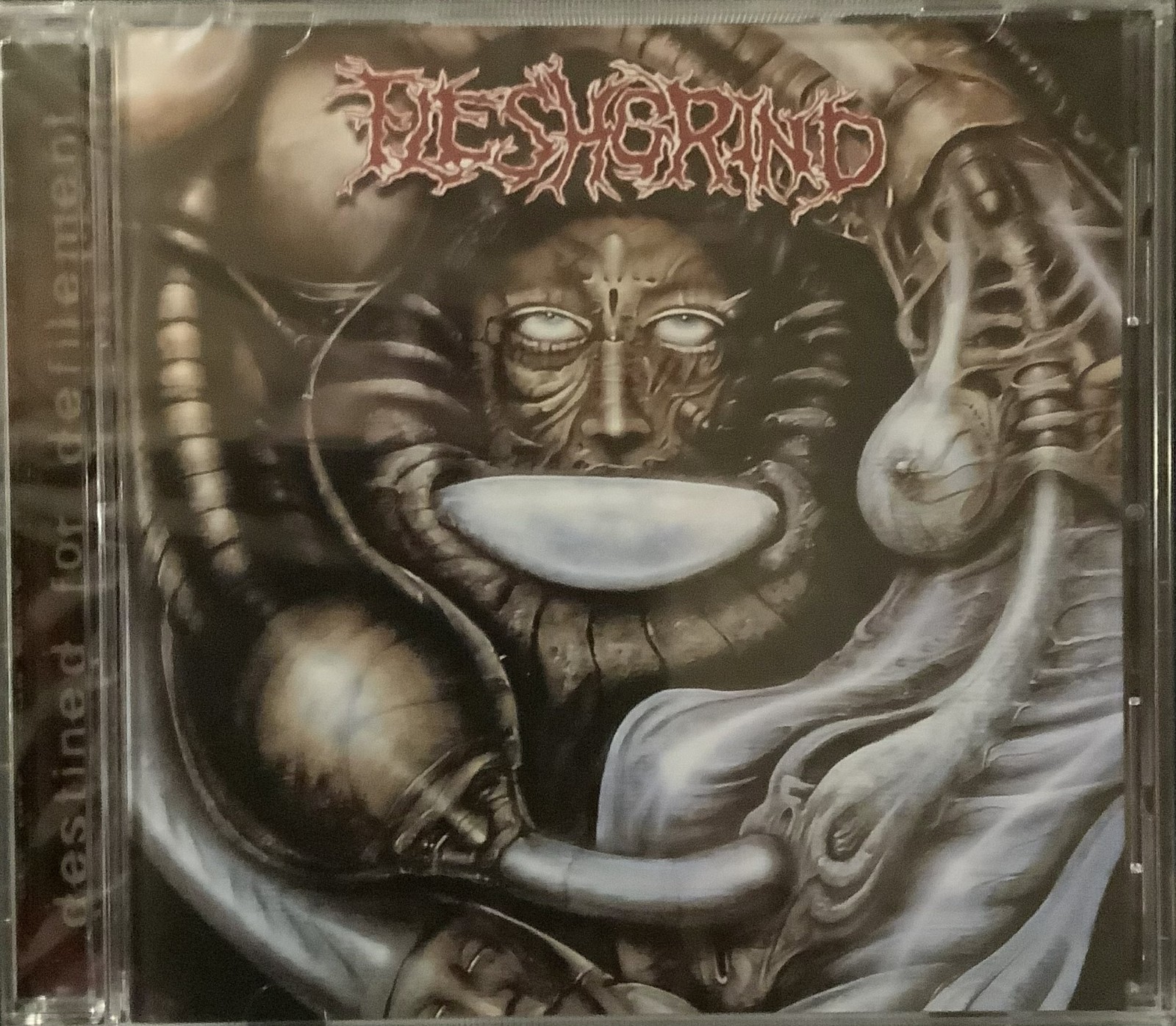 Fleshgrind - Destined For Defilement(CD/2026)SKINLESS DISGORGE EMBODYMENT GUT Fleshgrind - Destined For Defilement(CD/2026)SKINLESS DISGORGE EMBODYMENT GUT