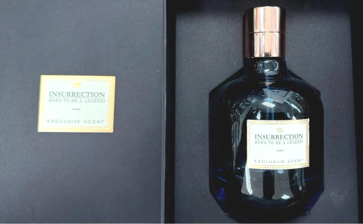 Insurrection Born To Be A Legend EDP for Men by Reyane T. 80 ML/3.3 OZ France 🔥