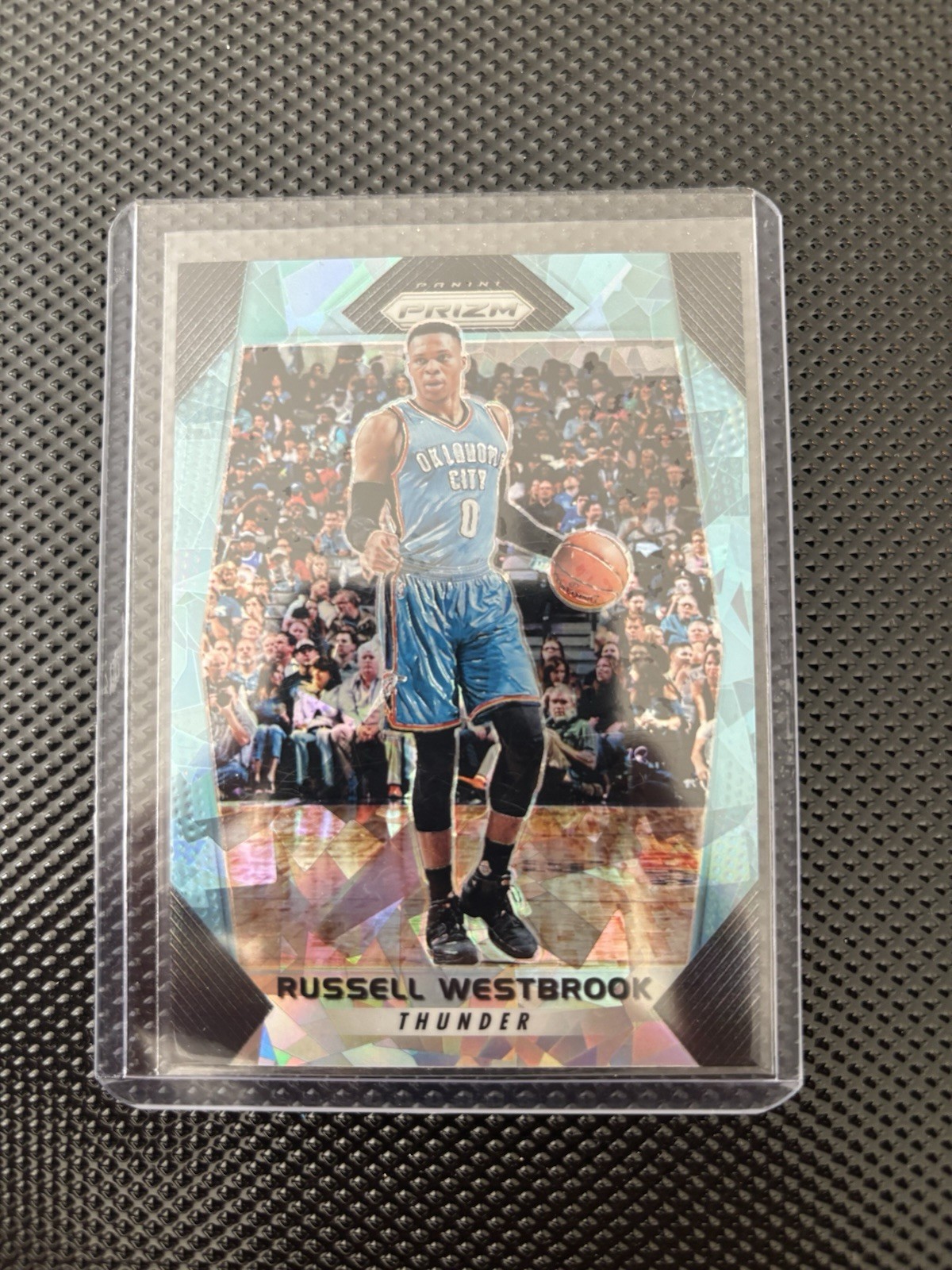 2017/18 Panini Prism Russell Westbrook Blue Colour Match /99