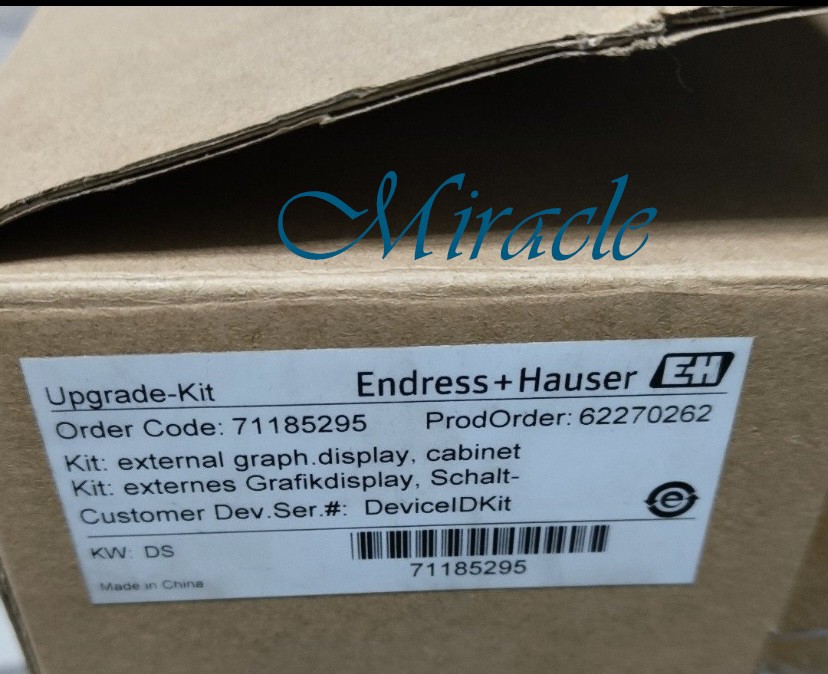1PC New Endress+Hauser 71185295 Control Panel Use DHL for shipping