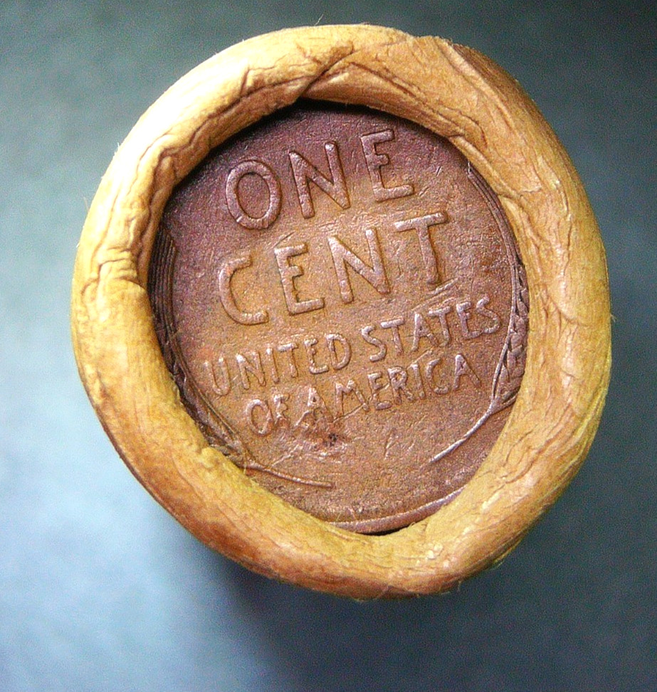 1909-VDB ENDS MIXED DATE 1800'S -1900'S WHEAT PENNY/ INDIAN HEAD ROLL R506