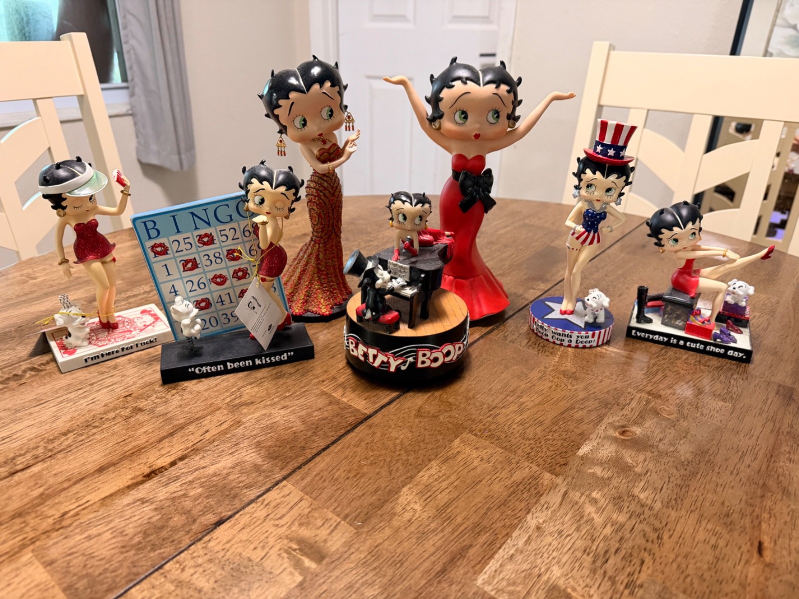 Betty Boop Collectible Figurines Lot RARE Betty Boop Collectible Figurines Lot RARE