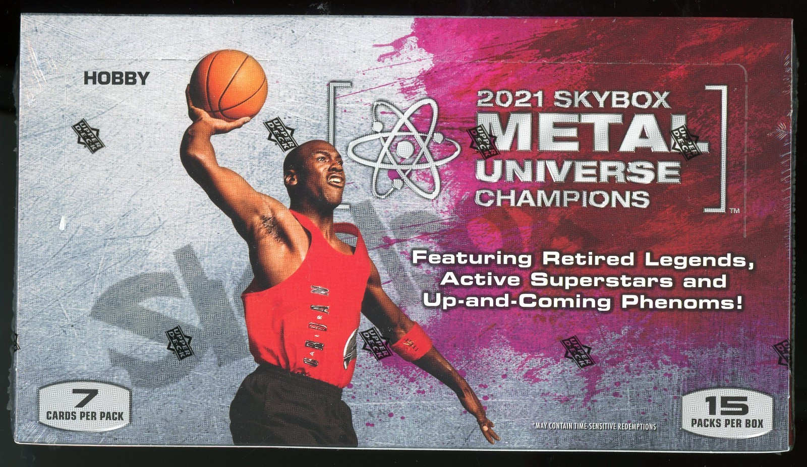 2021 Upper Deck Skybox Metal Universe Champions Hobby Box New SEALED Hunt Jordan 2021 Upper Deck Skybox Metal Universe Champions Hobby Box New SEALED Hunt Jordan