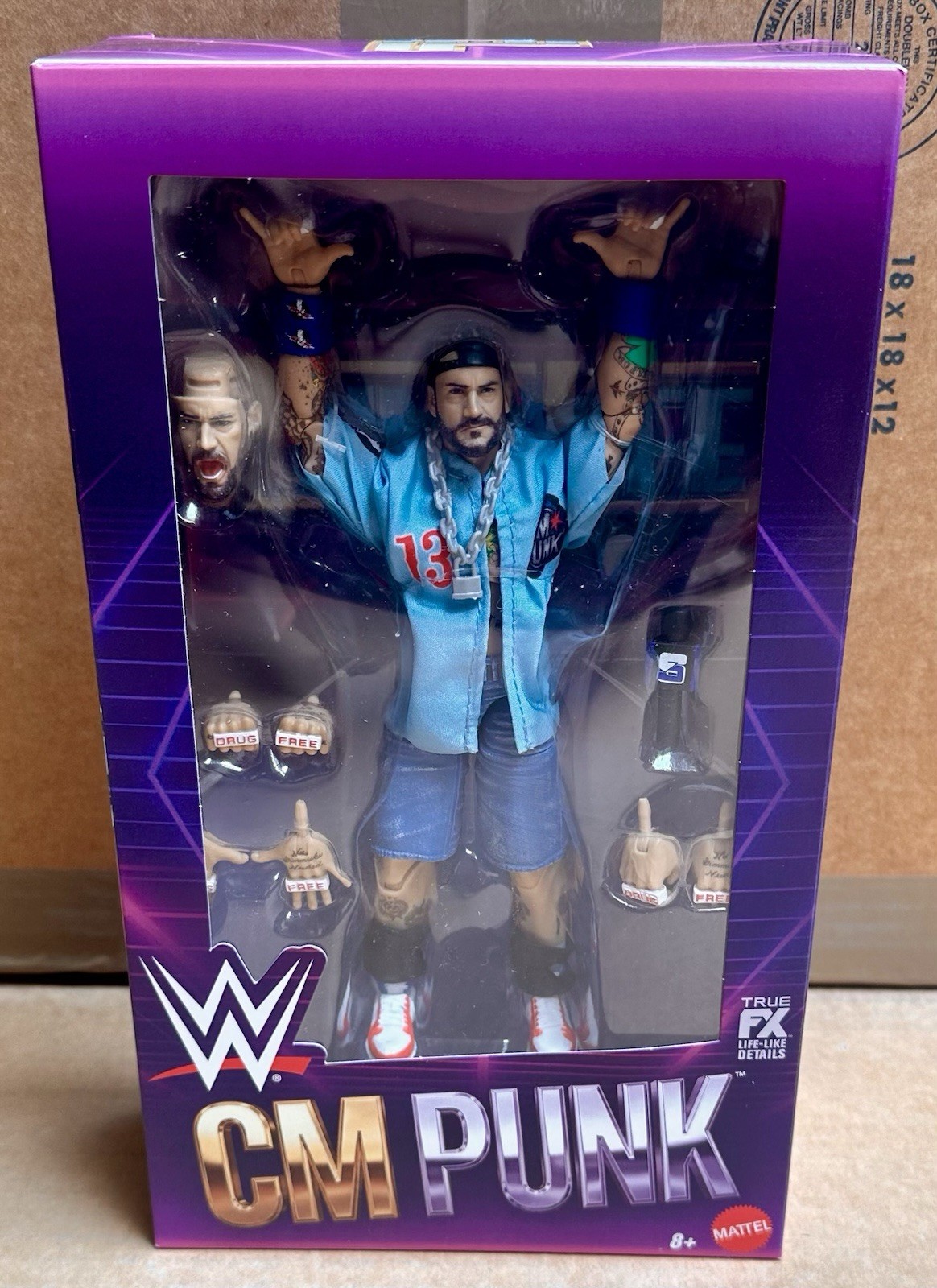 WWE Elite CM PUNK \