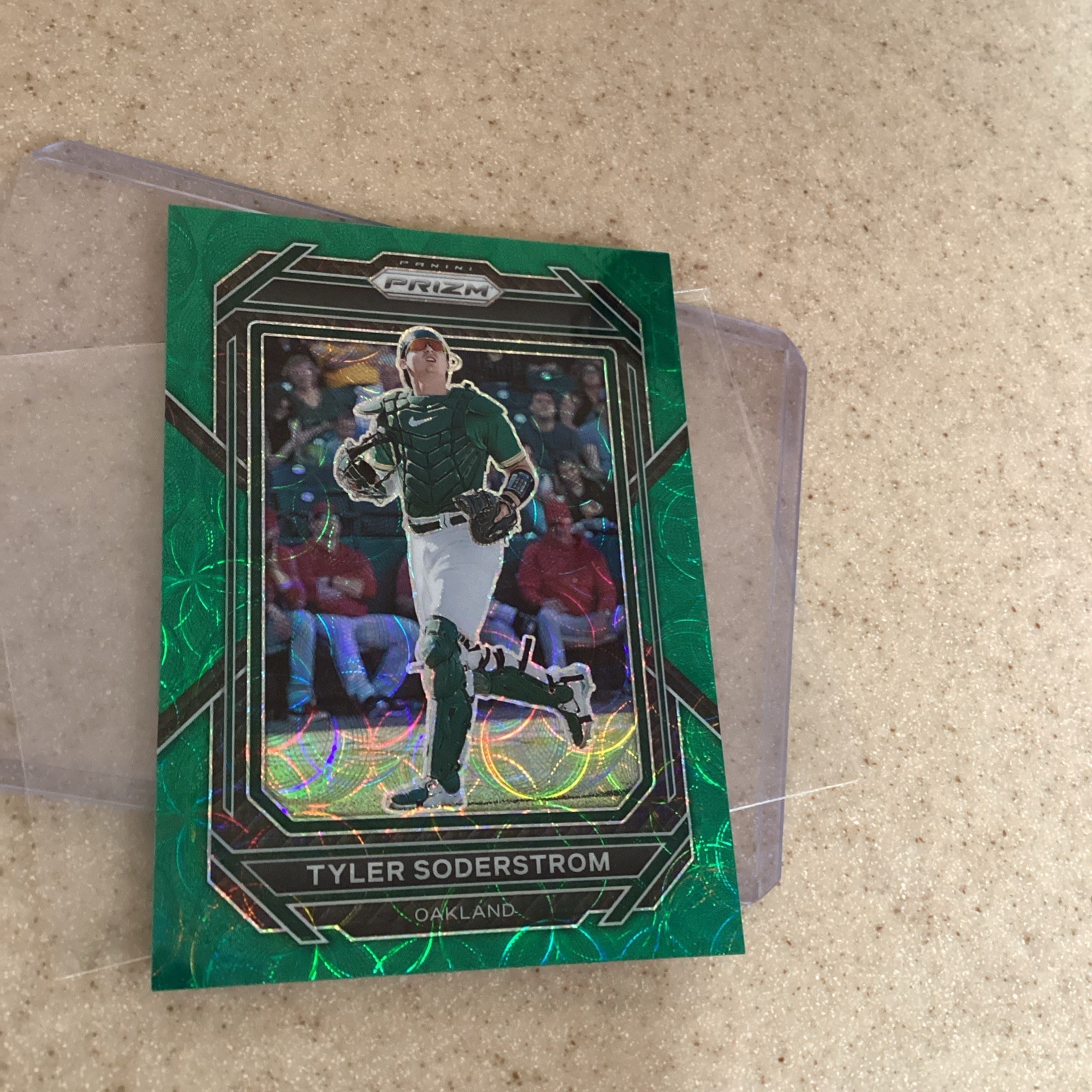 2023 Panini Prizm  TYLER SODERSTROM Green Scope Prizm /75  Baseball RC 💥⚾️💥