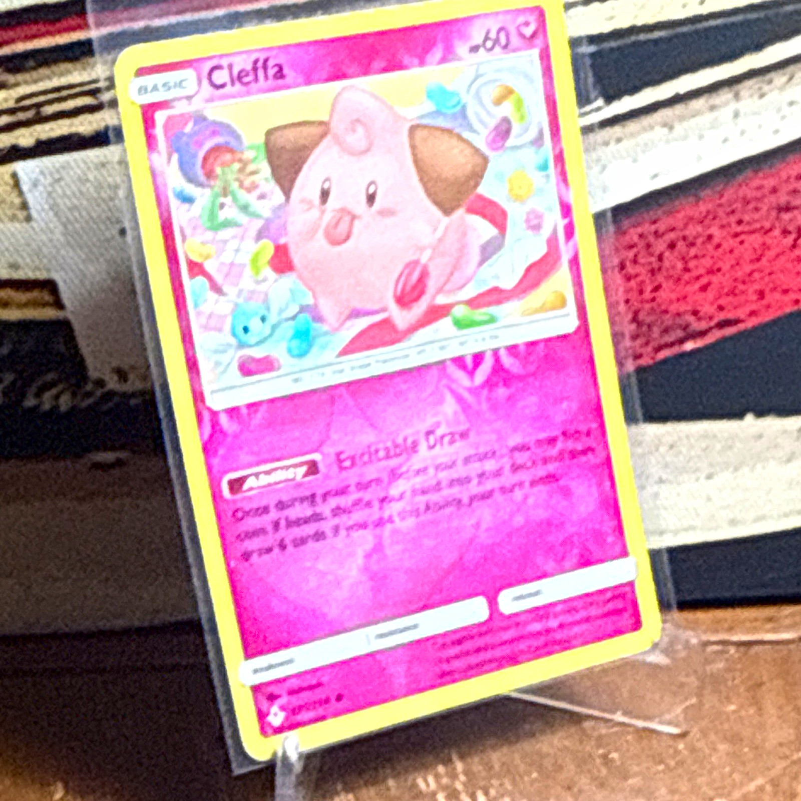 Pokemon TCG Cleffa 131/214 SM-Unbroken Bonds Uncommon Reverse Holo English Pokemon TCG Cleffa 131/214 SM-Unbroken Bonds Uncommon Reverse Holo English