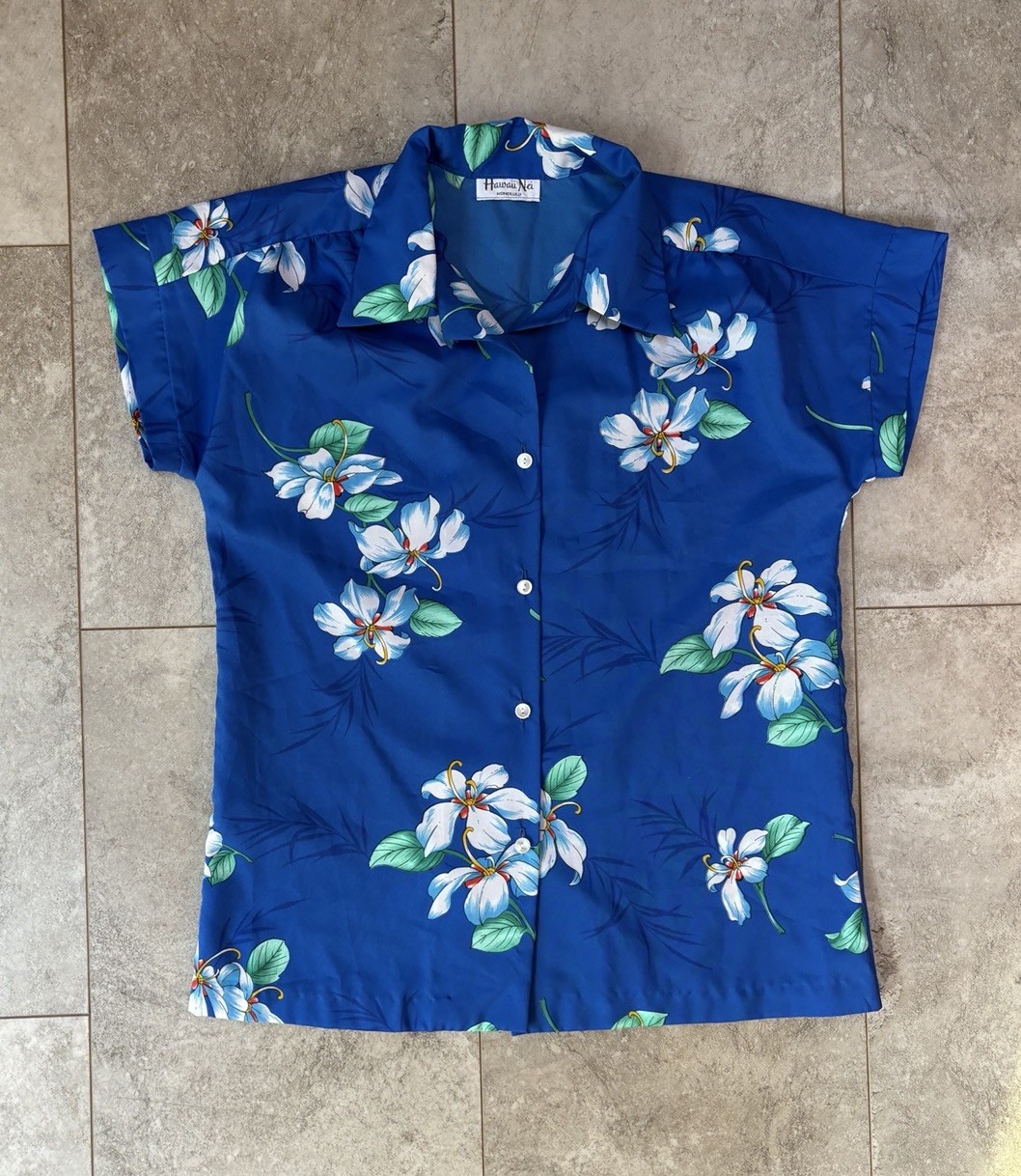 Vintage Hawaii Nei Honolulu Women’s Hawaiian Resort Wear Coastal Vacation Medium