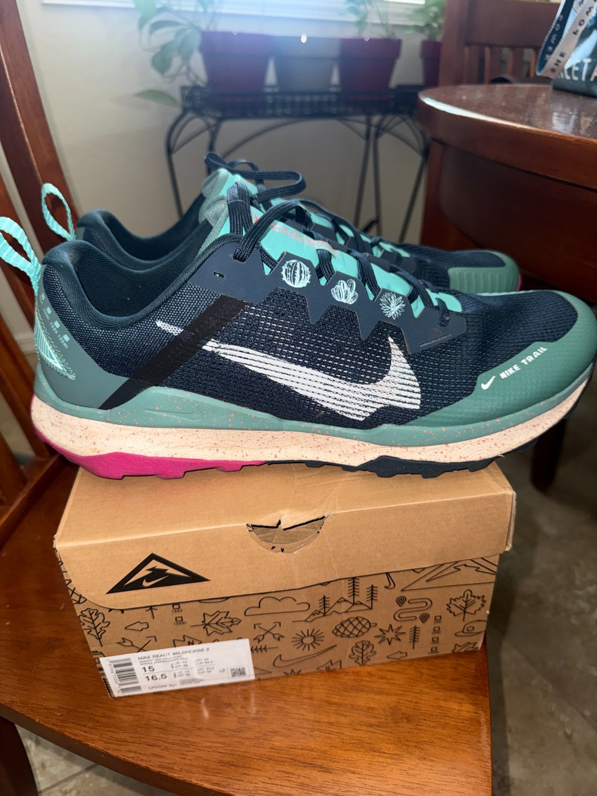 Nike Wildhorse 8 size 15 mens Good shape