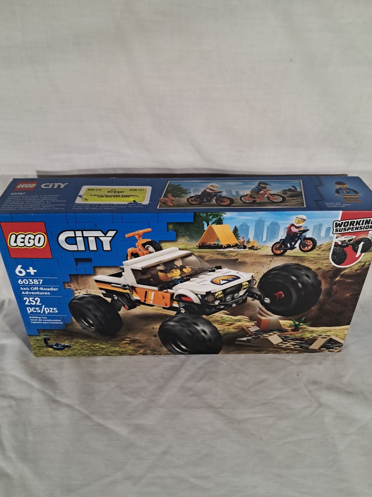LEGO City 4x4 Off-Roader Adventures 60387 – New Sealed