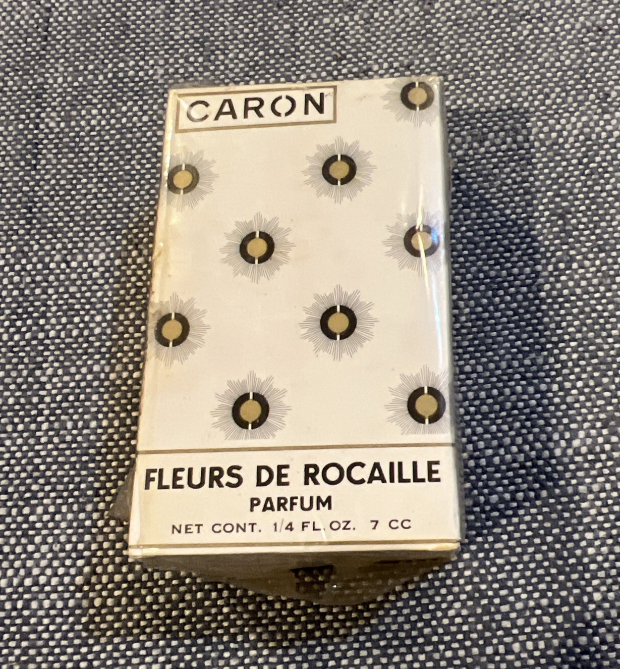 Caron Fleurs De Rocaille Parfum / Extrait 1/4 FL. OZ. Sealed Box. Vintage. Caron Fleurs De Rocaille Parfum / Extrait 1/4 FL. OZ. Sealed Box. Vintage.