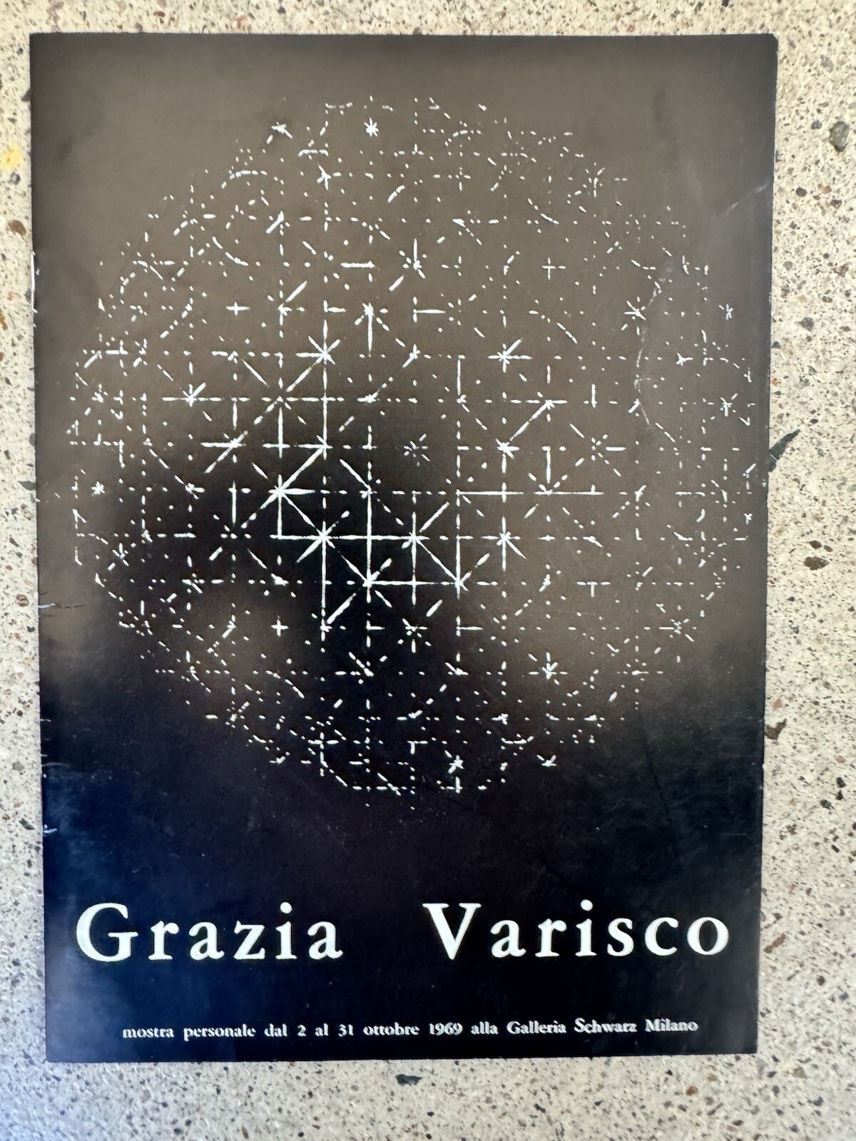 Grazia Varisco Galleria Schwarz Milan 1969 Exhibition Catalog Kinetic Art