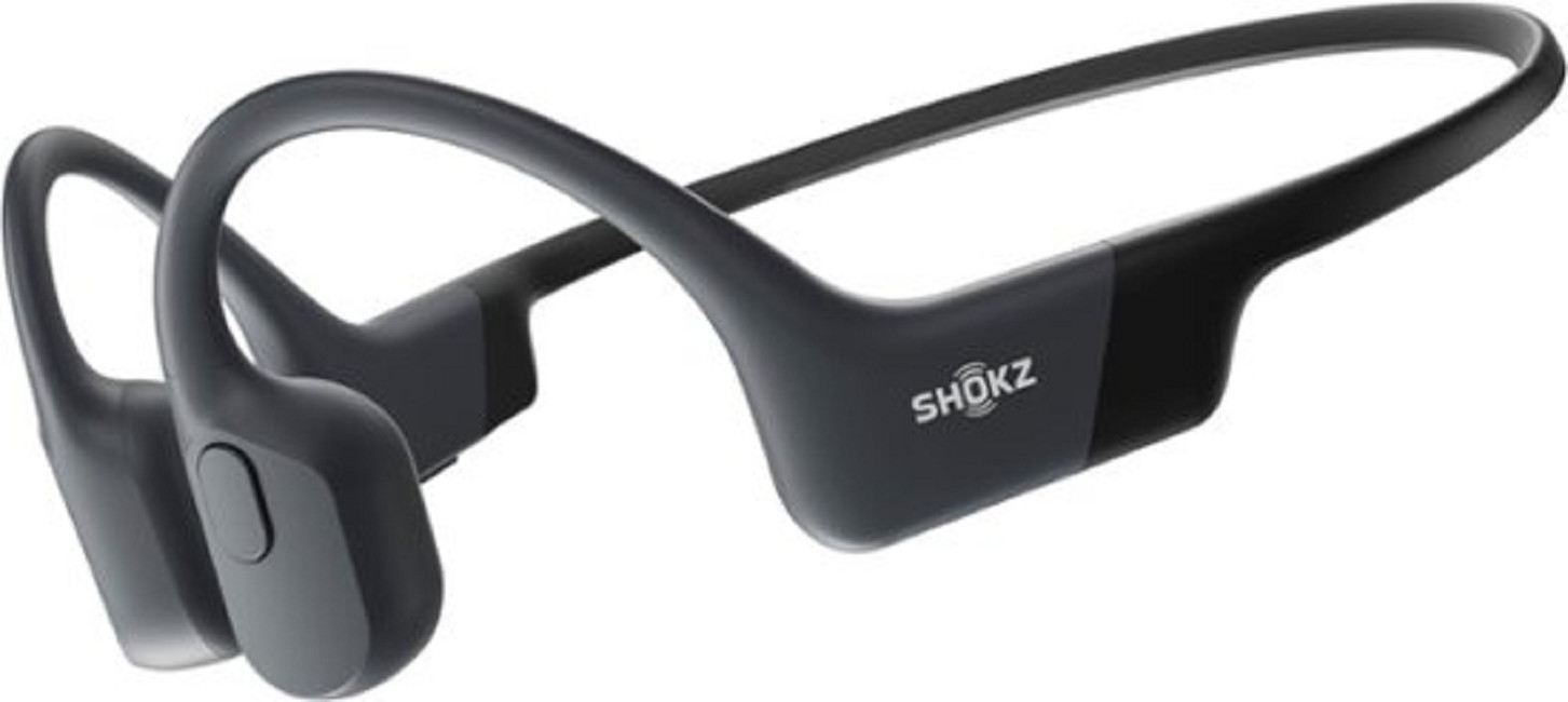 Shokz S803-ST-BK-US OpenRun Bone Conduction Open-Ear Endurance Headphones, Black