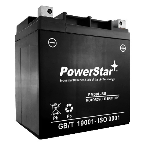 YTX30L-BS ATV Battery for POLARIS Sportsman, Military 700CC 02-'08, Polaris ACE