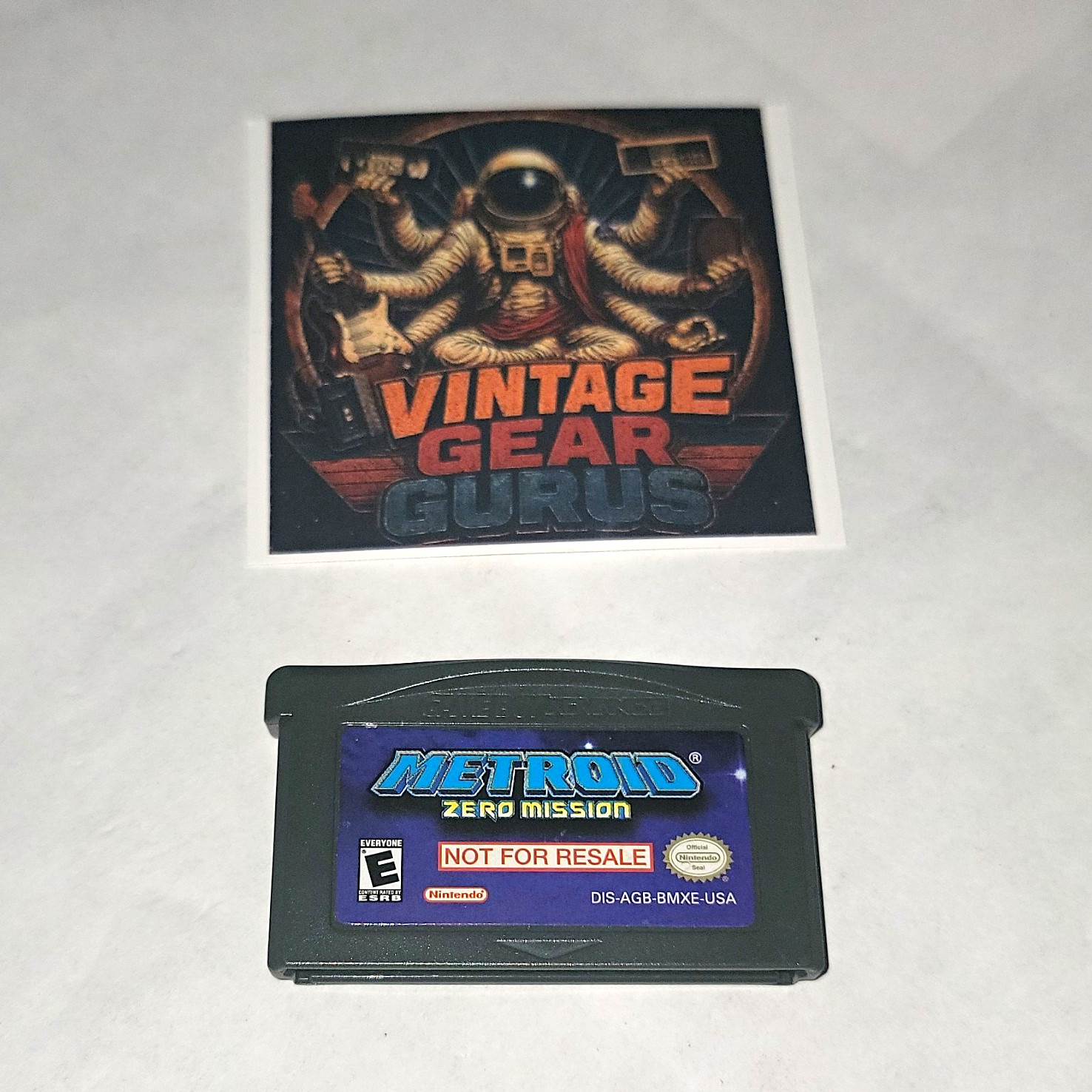 Metroid: Zero Mission (Not For Resale) 2004 Nintendo GBA Cart Only Saves Minty Metroid: Zero Mission (Not For Resale) 2004 Nintendo GBA Cart Only Saves Minty