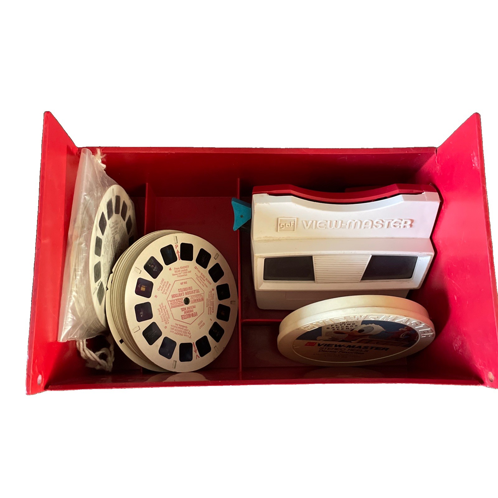Vintage 3D View-Master Viewer Collector's Case W/ 36 Reels Vintage 3D View-Master Viewer Collector's Case W/ 36 Reels