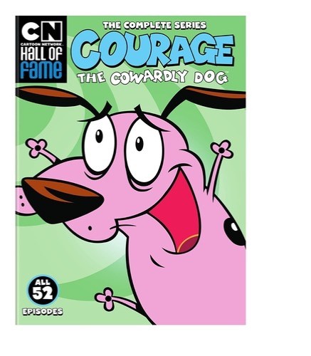Courage The Cowardly Dog : The Complete Series DVD Set....1 Day Handling Courage The Cowardly Dog : The Complete Series DVD Set....1 Day Handling