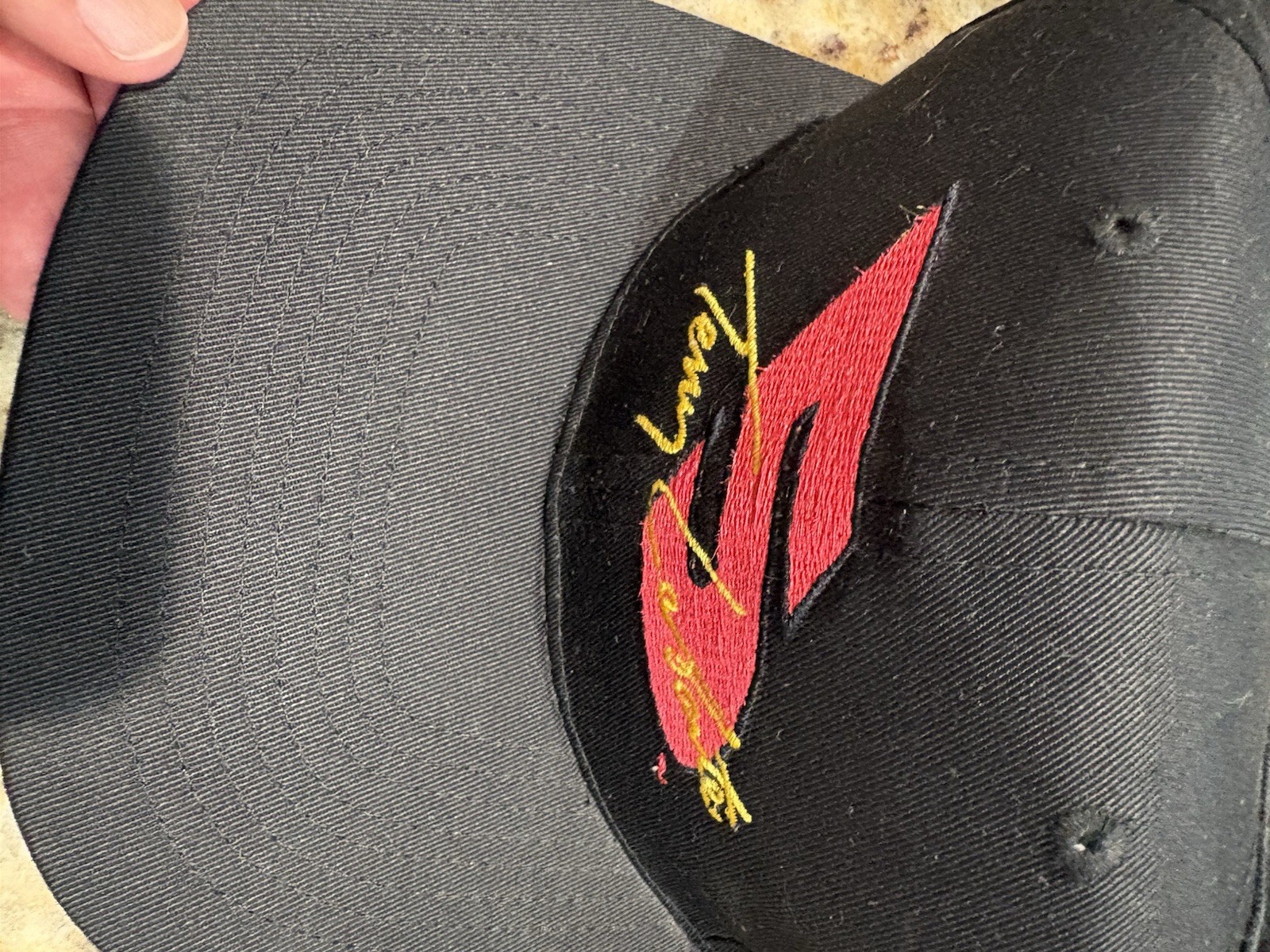Vintage 1996 NASCAR Terry Labonte #5 Snapback Hat Black With Tags Vintage 1996 NASCAR Terry Labonte #5 Snapback Hat Black With Tags