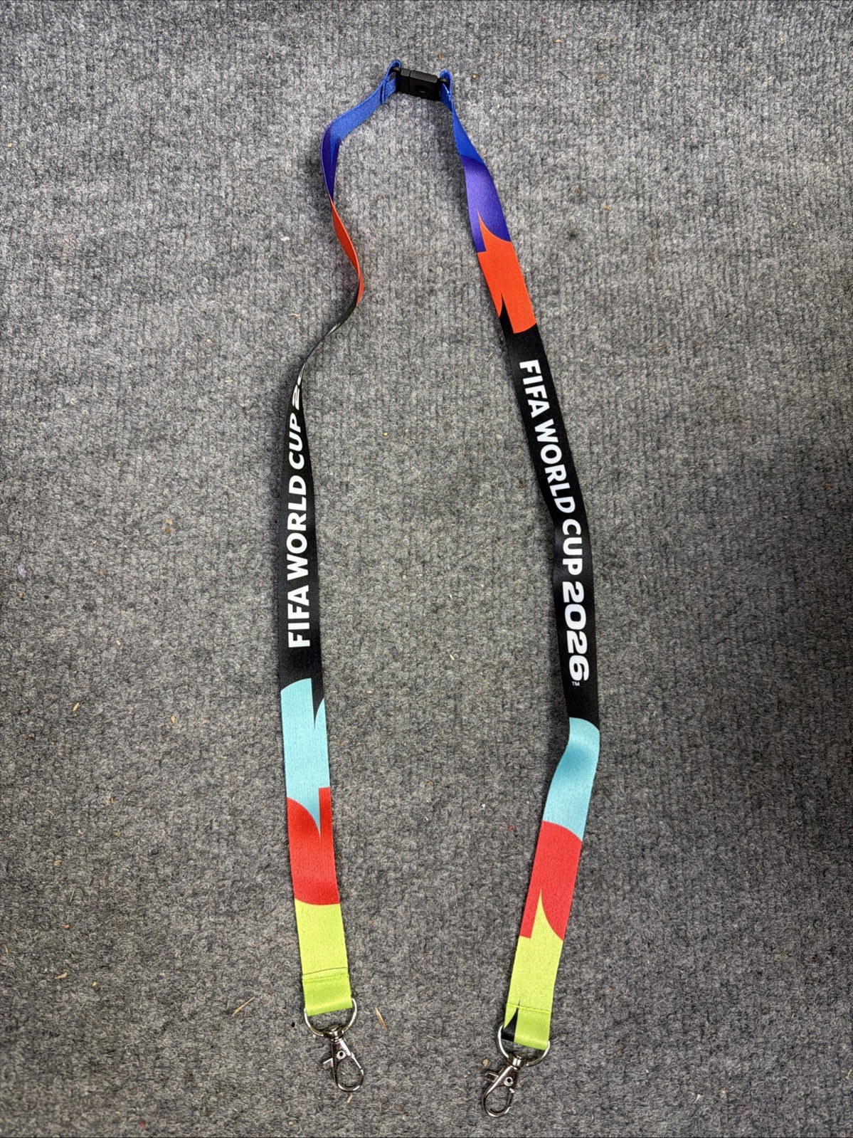 FIFA WORLD CUP 2026 OFFICIAL LANYARD - NEW - LIMITED EDITION FIFA WORLD CUP 2026 OFFICIAL LANYARD - NEW - LIMITED EDITION