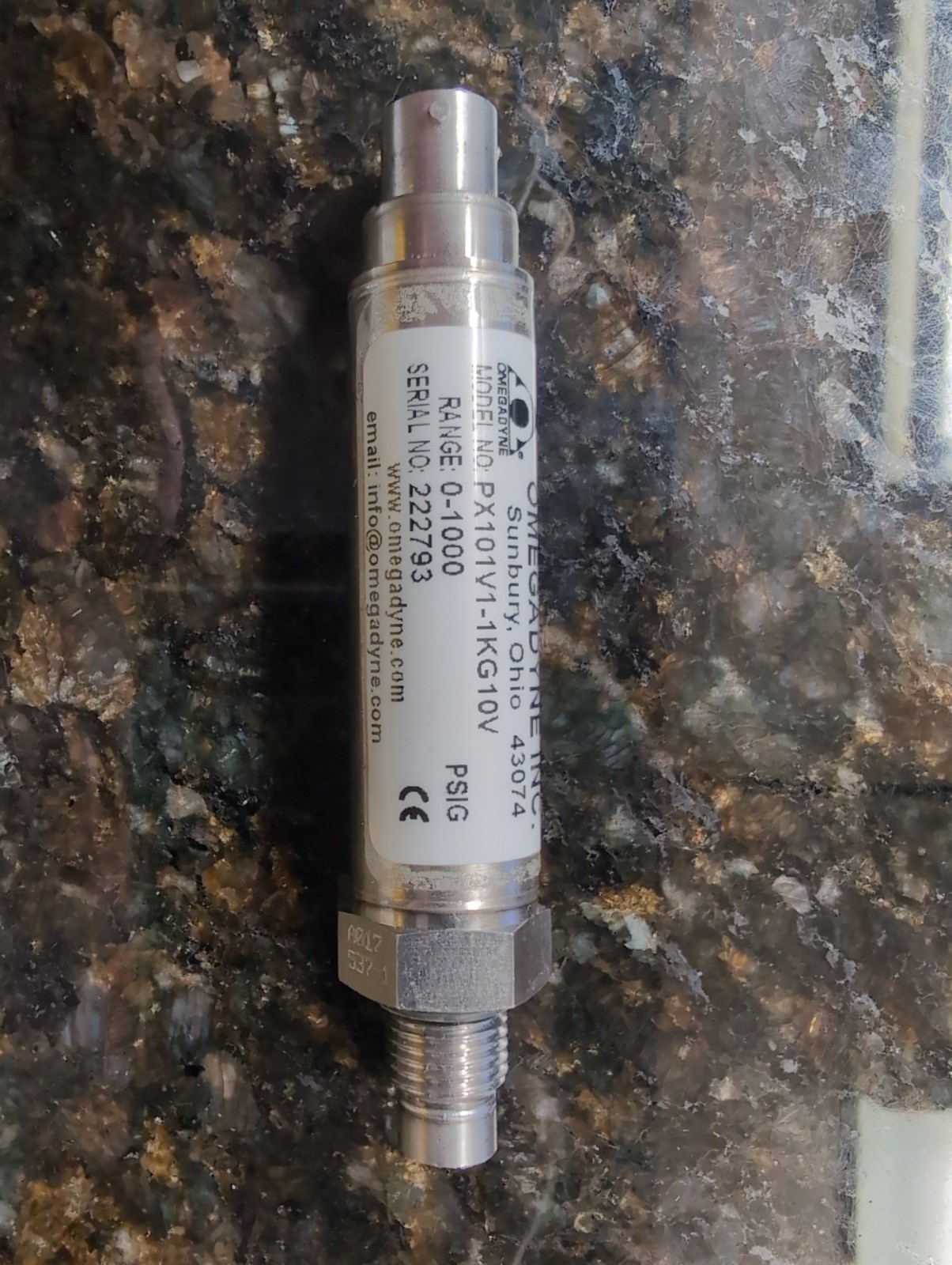 Omegadyne Model: PX101V1-1KG10V