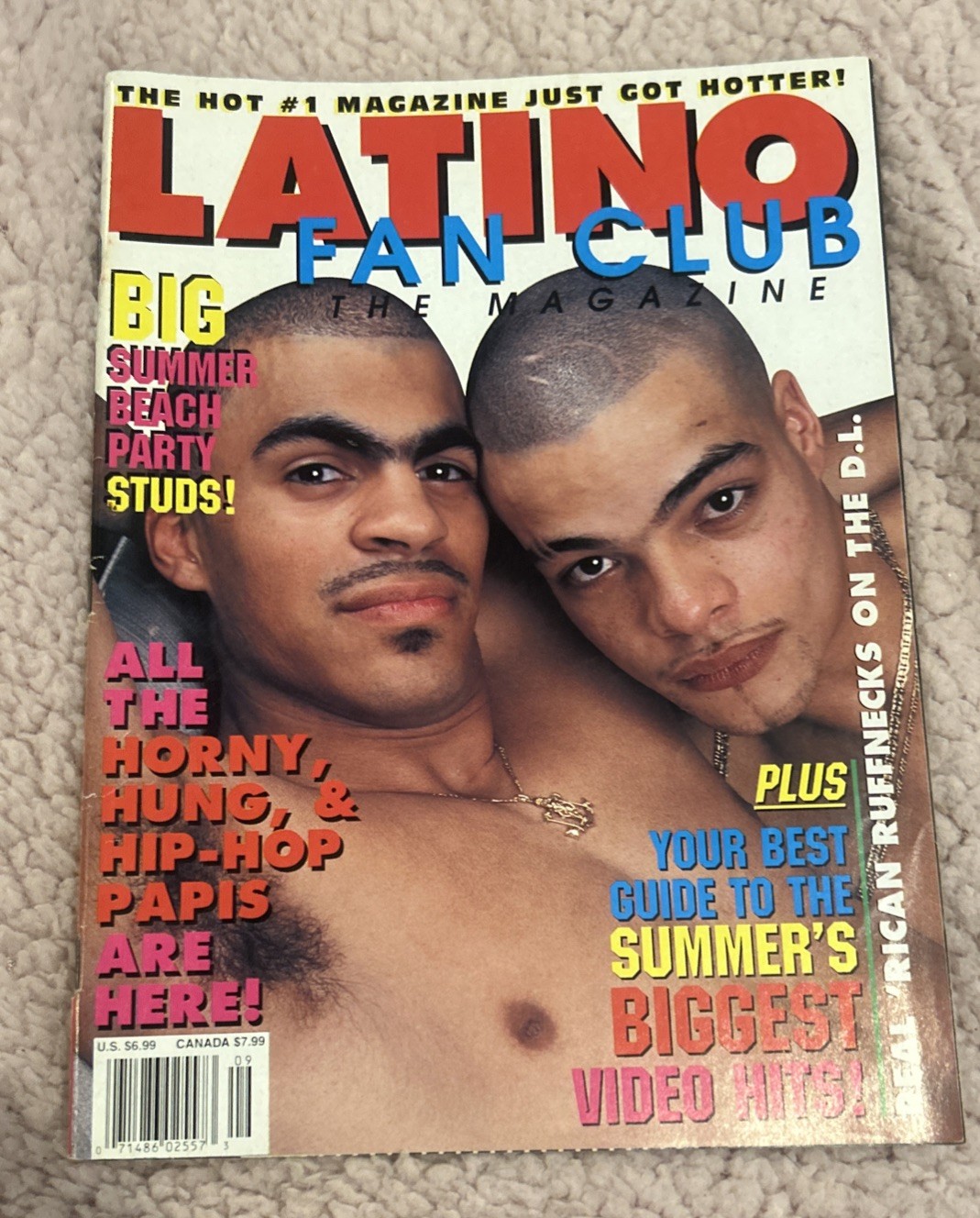 LATINO FAN CLUB Magazine September 2000 Vol 2 No 9 Vintage Latin Magazine