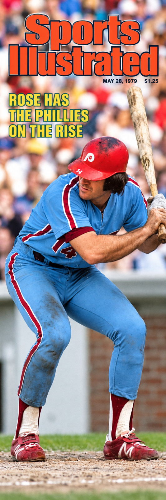 GIANT 2’X6’ VINYL BANNER - SPORTS ILLUSTRATED PETE ROSE