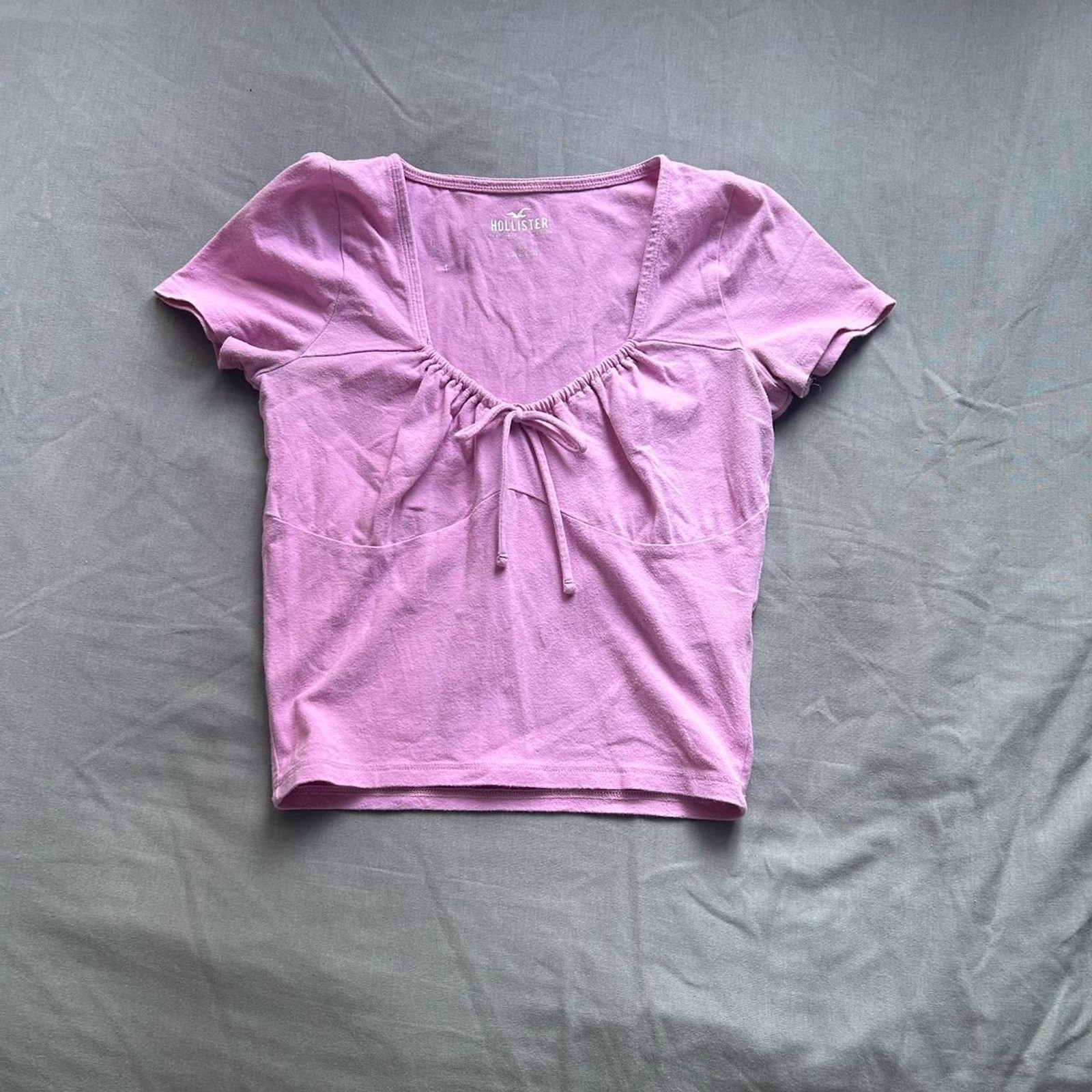 Hollister-co Women\'s Pink Shirt Hollister-co Women\'s Pink Shirt