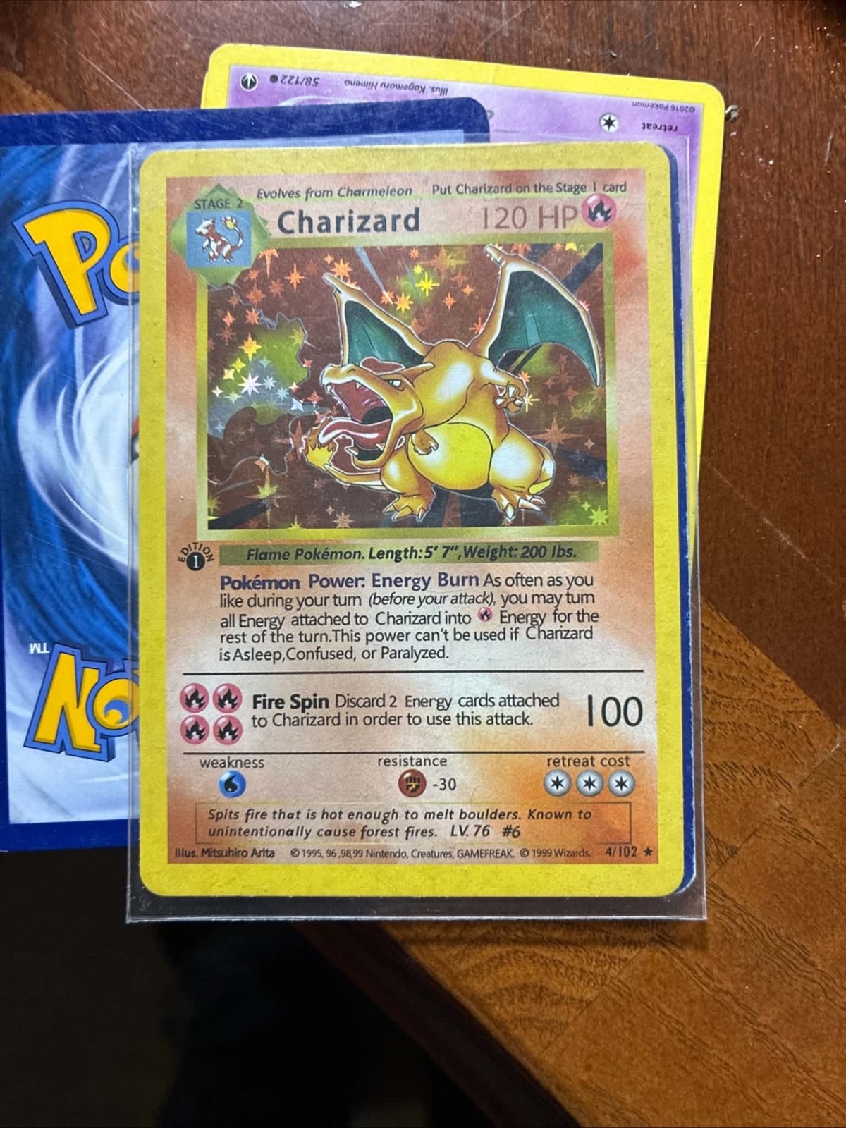 Charizard 4/102 Base Set (Shadowless) Holo Charizard 4/102 Base Set (Shadowless) Holo