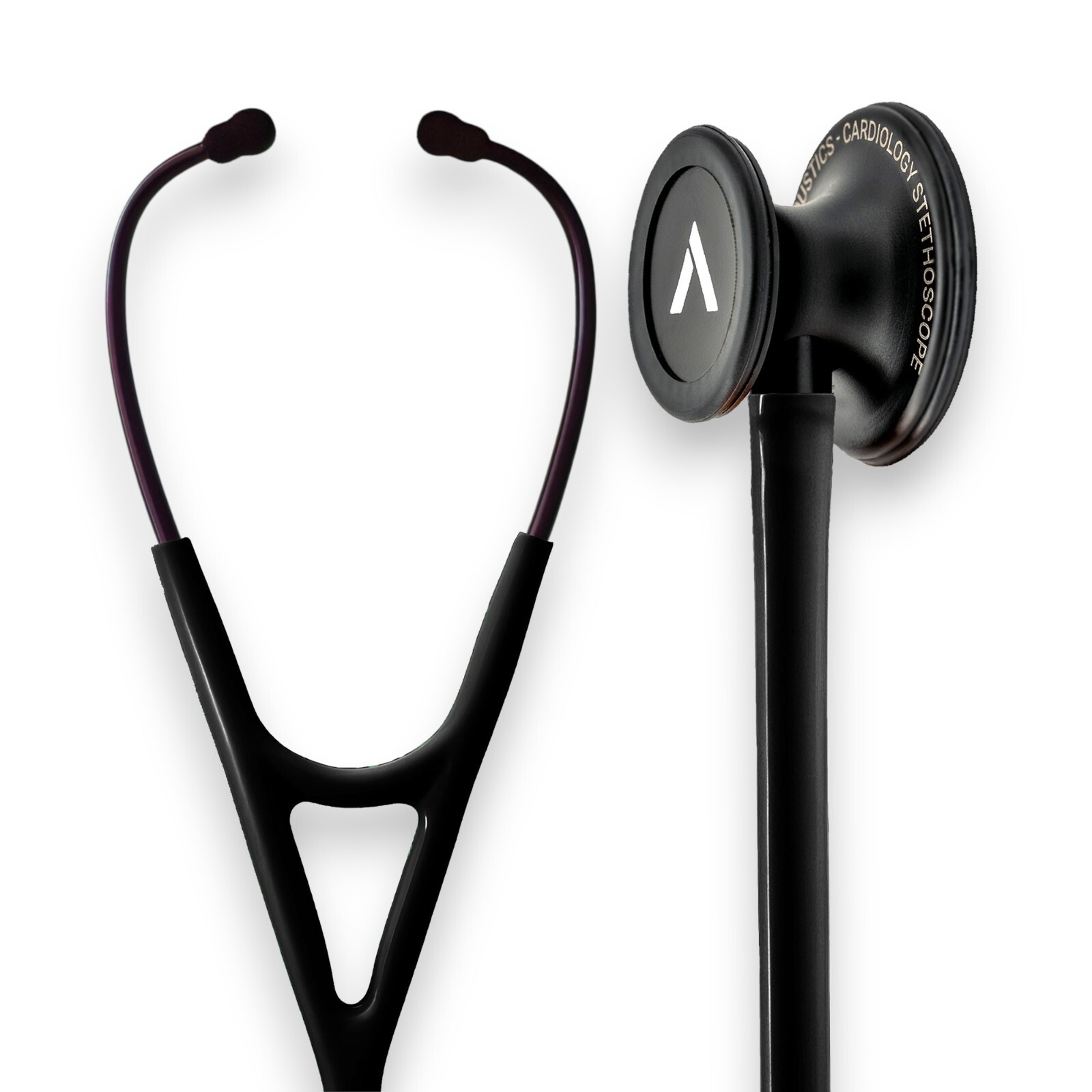 Apex Cardiology Stethoscope - Limited Edition | Lifetime Warranty | Black Steel