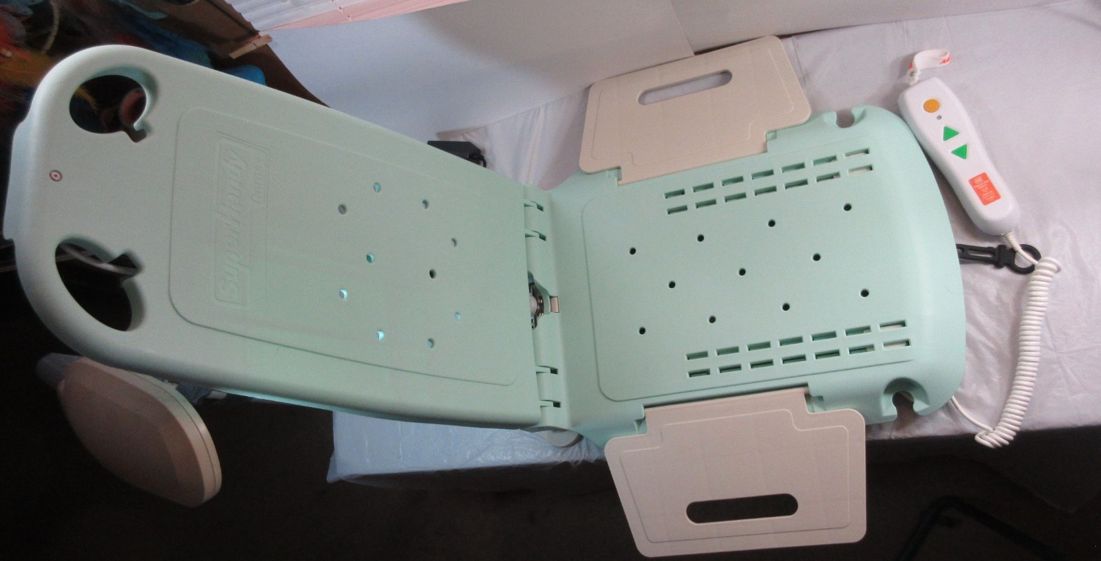 SuperHandy Go~rise Lt Portable Floor Lift: 330 lbs, Foldable, 19 lbs, Waterproof