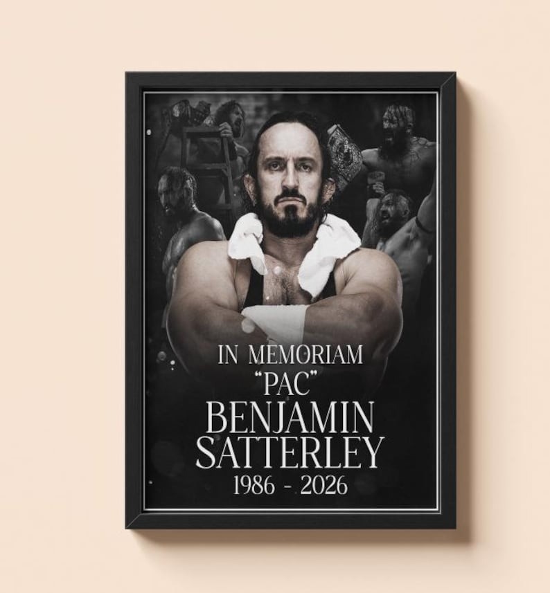 NEW Benjamin Satterley PAC 1986-2026 poster, Memorial Photo Wall Art NEW Benjamin Satterley PAC 1986-2026 poster, Memorial Photo Wall Art
