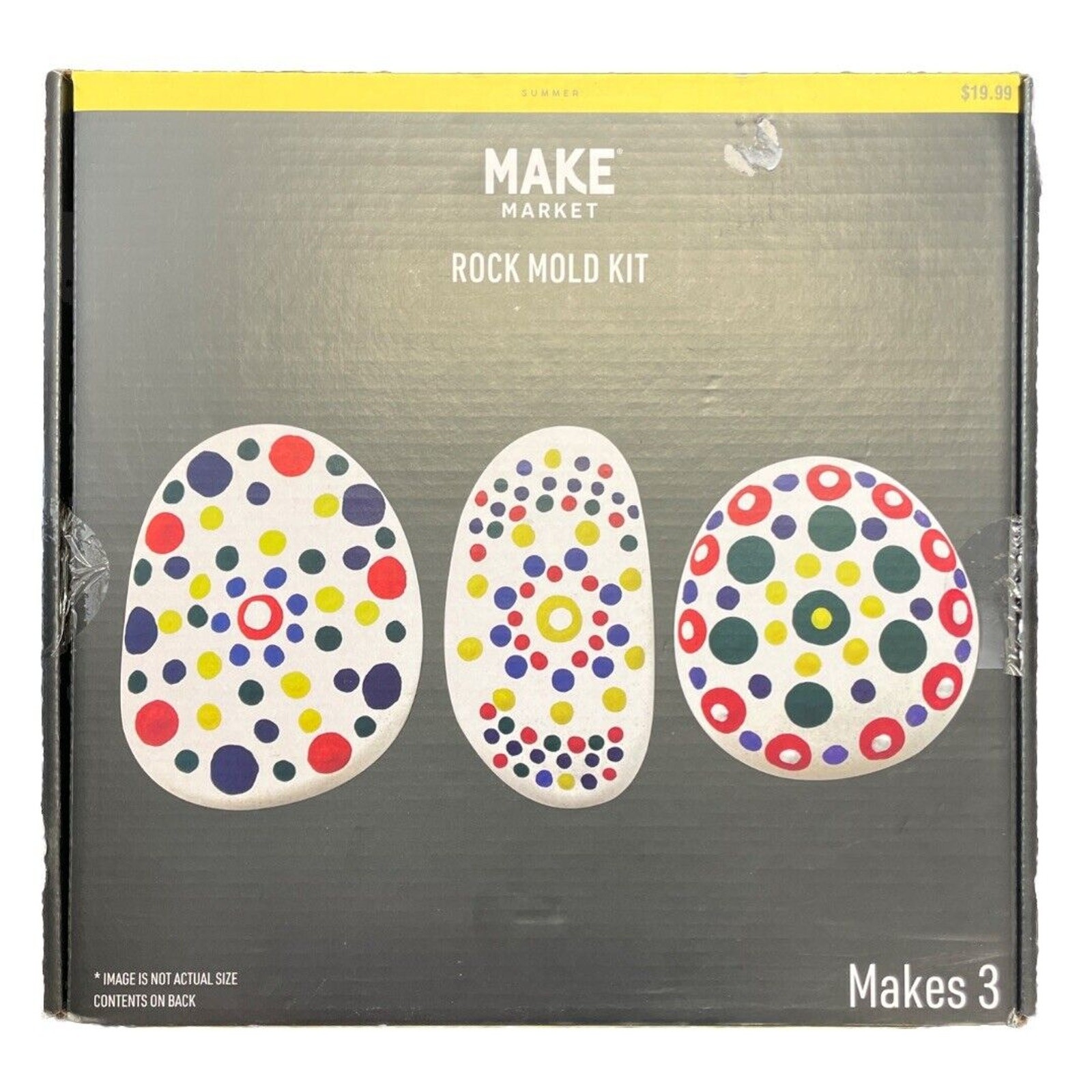 Make Market Rock Mold Kit Makes 3 Molds Make Market Rock Mold Kit Makes 3 Molds