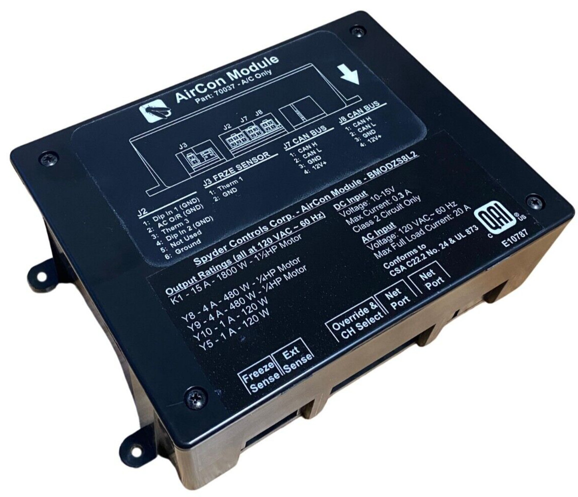 Aircon Module AC Only 70037 BMODZS8L2 Spyder Control Corp Dometic RV Camper Aircon Module AC Only 70037 BMODZS8L2 Spyder Control Corp Dometic RV Camper