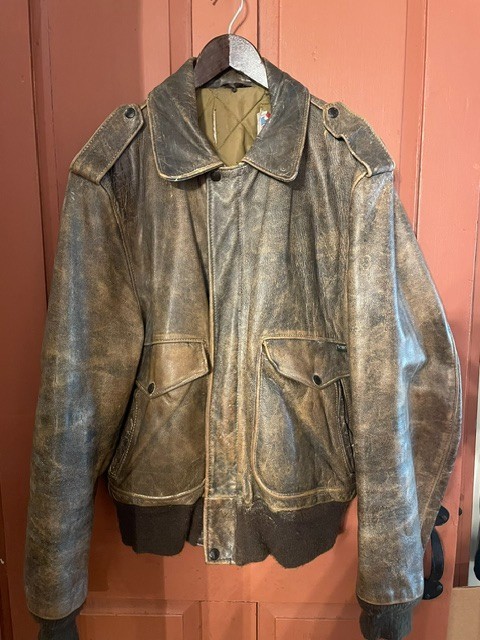 Schott Leather Bomber Jacket 44 Schott Leather Bomber Jacket 44