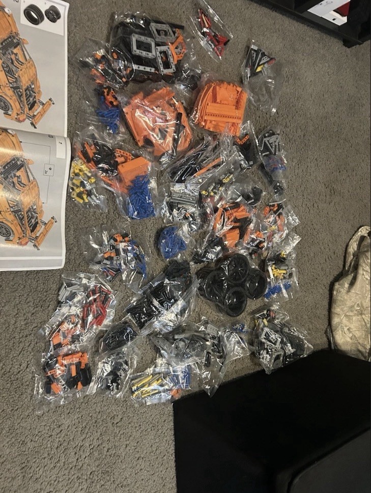 Technic-Porsche 2704 Pieces