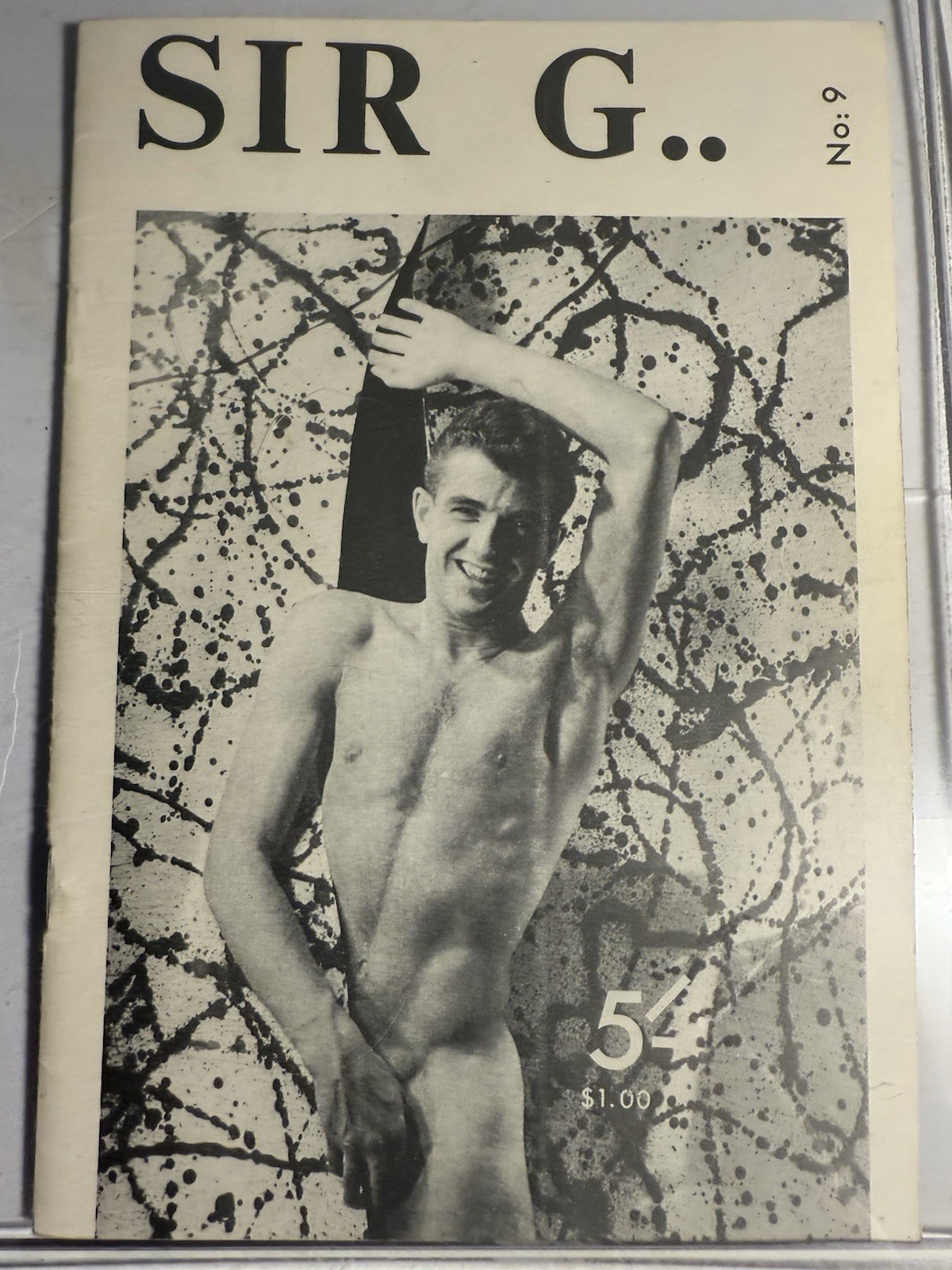 SIR GEE #9 1968 BRITISH PHYSIQUE PHOTOGRAPHY & ART MAGAZINE GAY Interest RARE