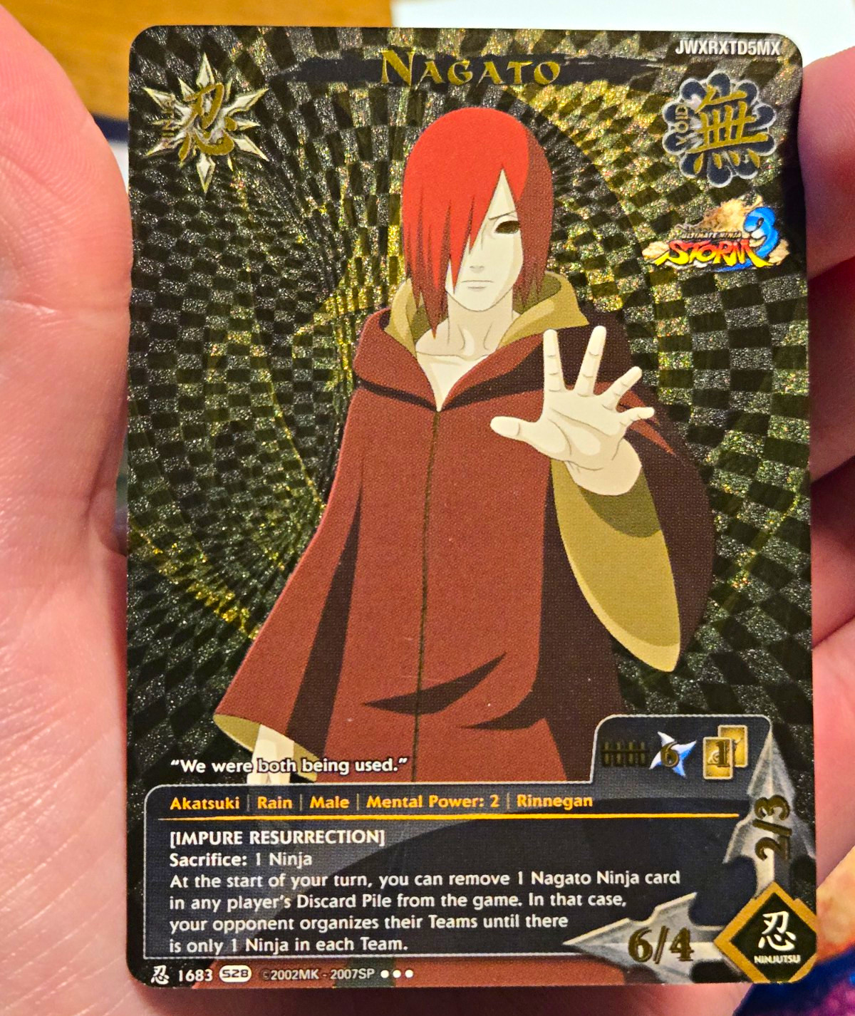 Nagato - N-1683 - Super Rare - Unlimited Edition - Foil Ultimate Ninja Storm 3 N