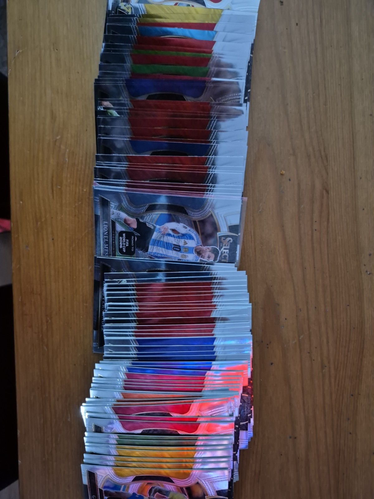 2025-26 Panini Select Terrace Base Set #1-100 With Messi Ronaldo Yamal Complete