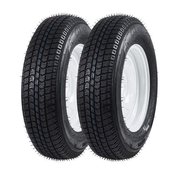 Garvee 2 Pack ST175/80D13 Trailer Tires with 13 Garvee 2 Pack ST175/80D13 Trailer Tires with 13