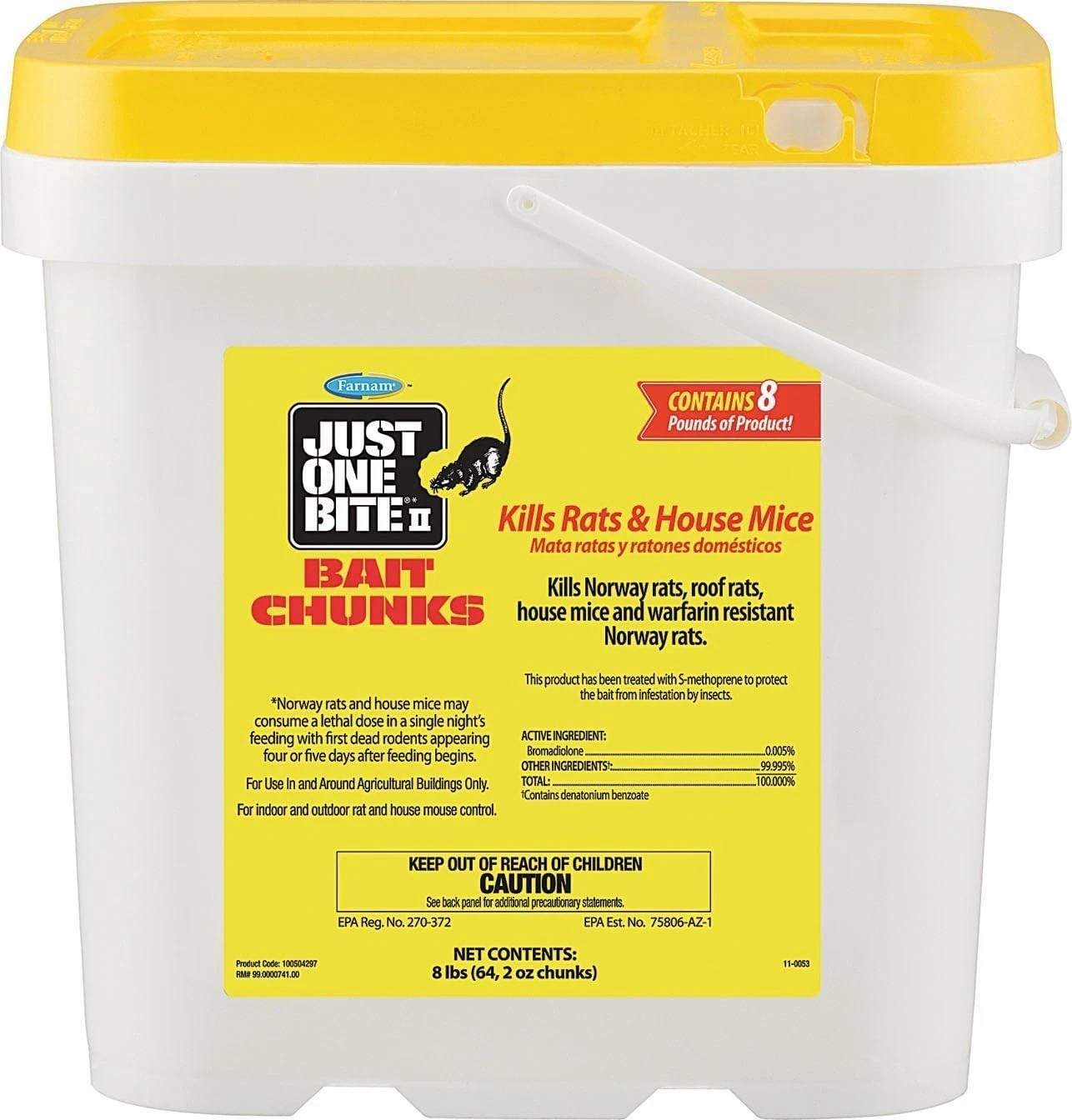 Just One Bite II Bait Chunks 8Lbs (64 2 Oz Chunks) New 2024 Just One Bite II Bait Chunks 8Lbs (64 2 Oz Chunks) New 2024