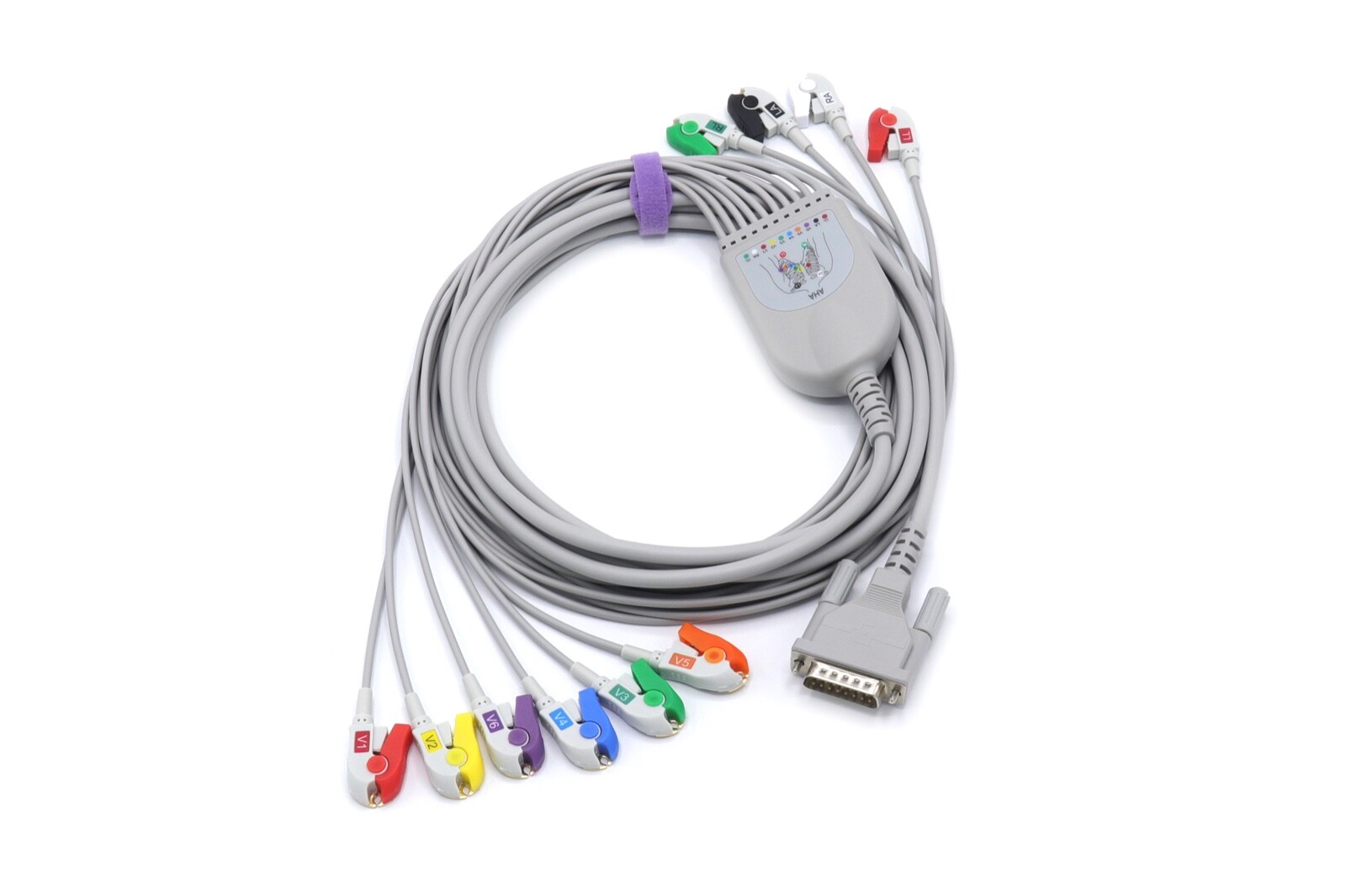 Schiller 10 Leads Grabber EKG Cable 4.0 Compatible - Same Day Shipping