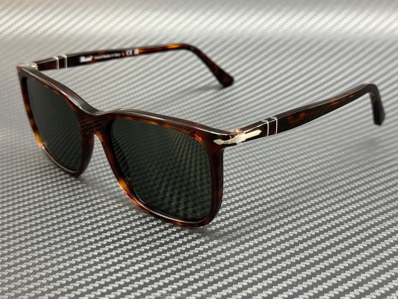 PERSOL PO3357S 24 31 RENZO Brown Havana Green Unisex 56 mm Sunglasses