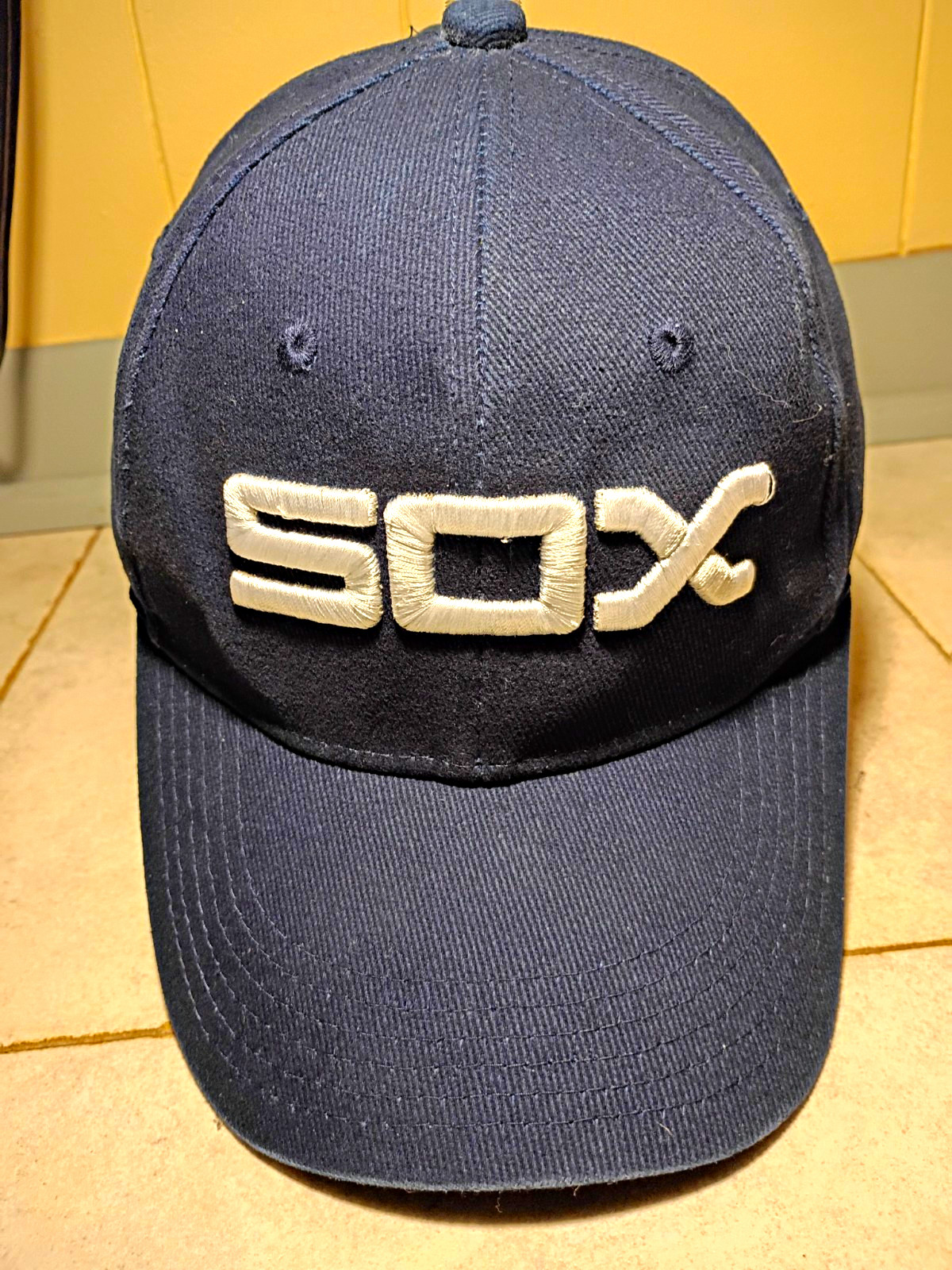 Vintage Chicago White Sox SGA 1983 Throwback Hat PrivateBank Strapback Cap Y2K