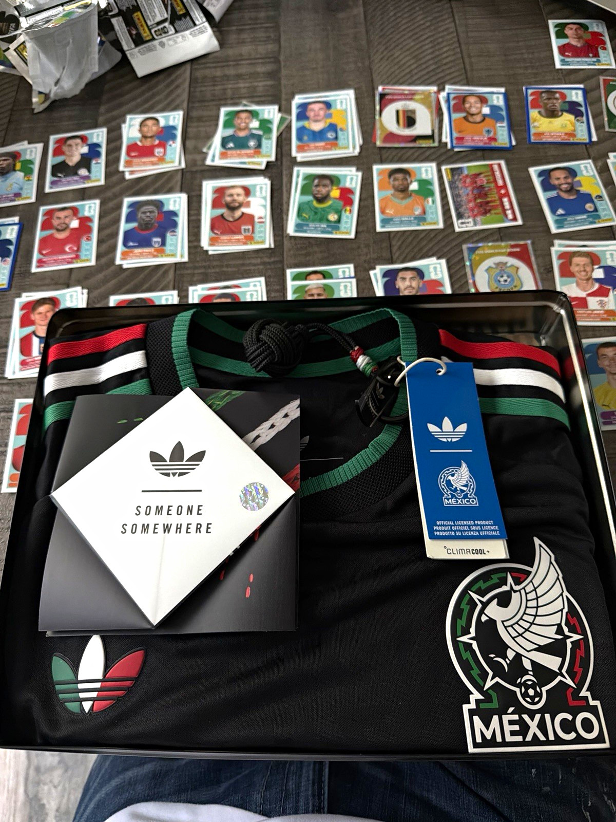 Adidas x Someone Somewhere Mexico Jersey LIMITED SZ L long sleeve Artesanal Adidas x Someone Somewhere Mexico Jersey LIMITED SZ L long sleeve Artesanal