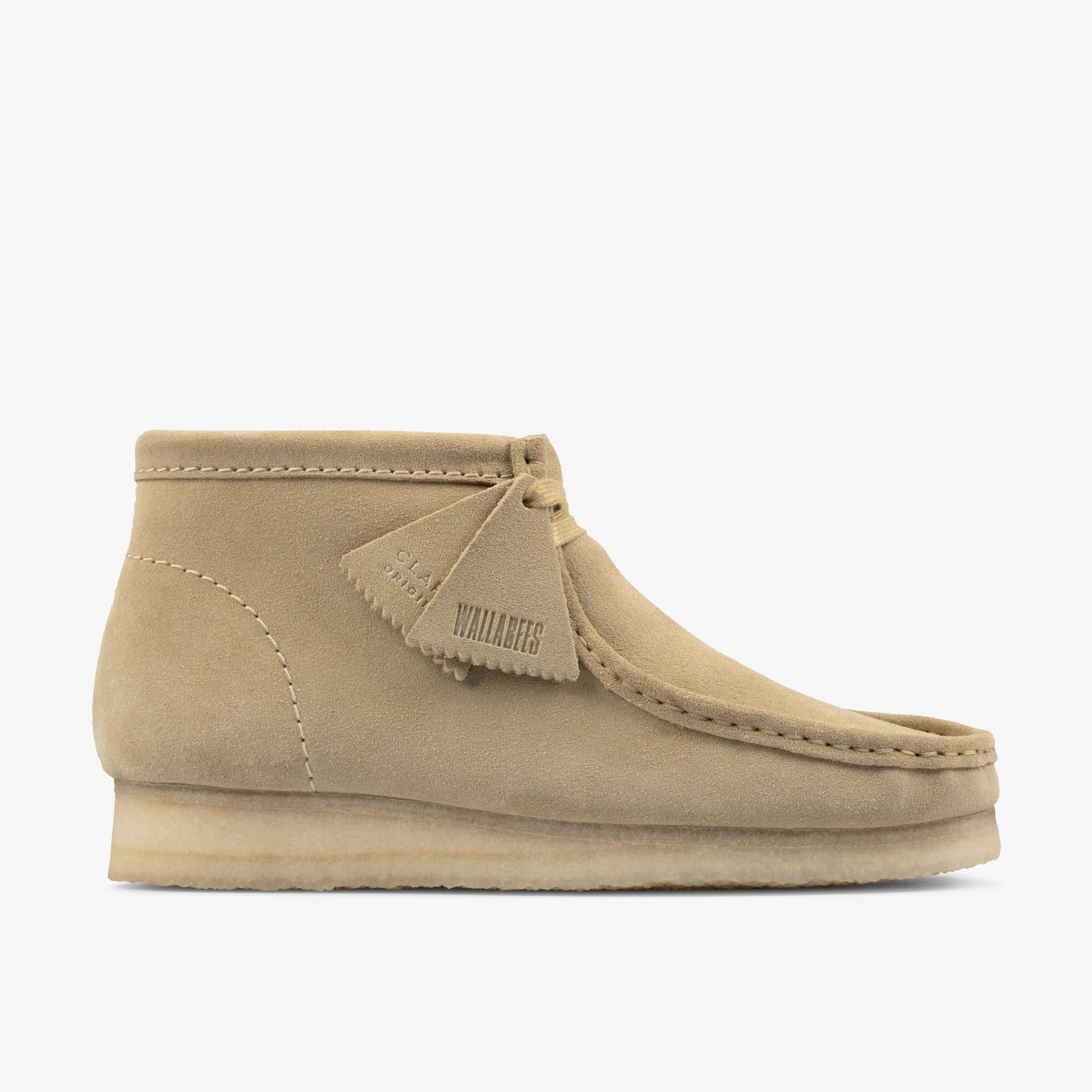 CLARKS ORIGINALS MEN'S WALLABEE SUEDE MAPLE 26155516 CLARKS ORIGINALS MEN'S WALLABEE SUEDE MAPLE 26155516