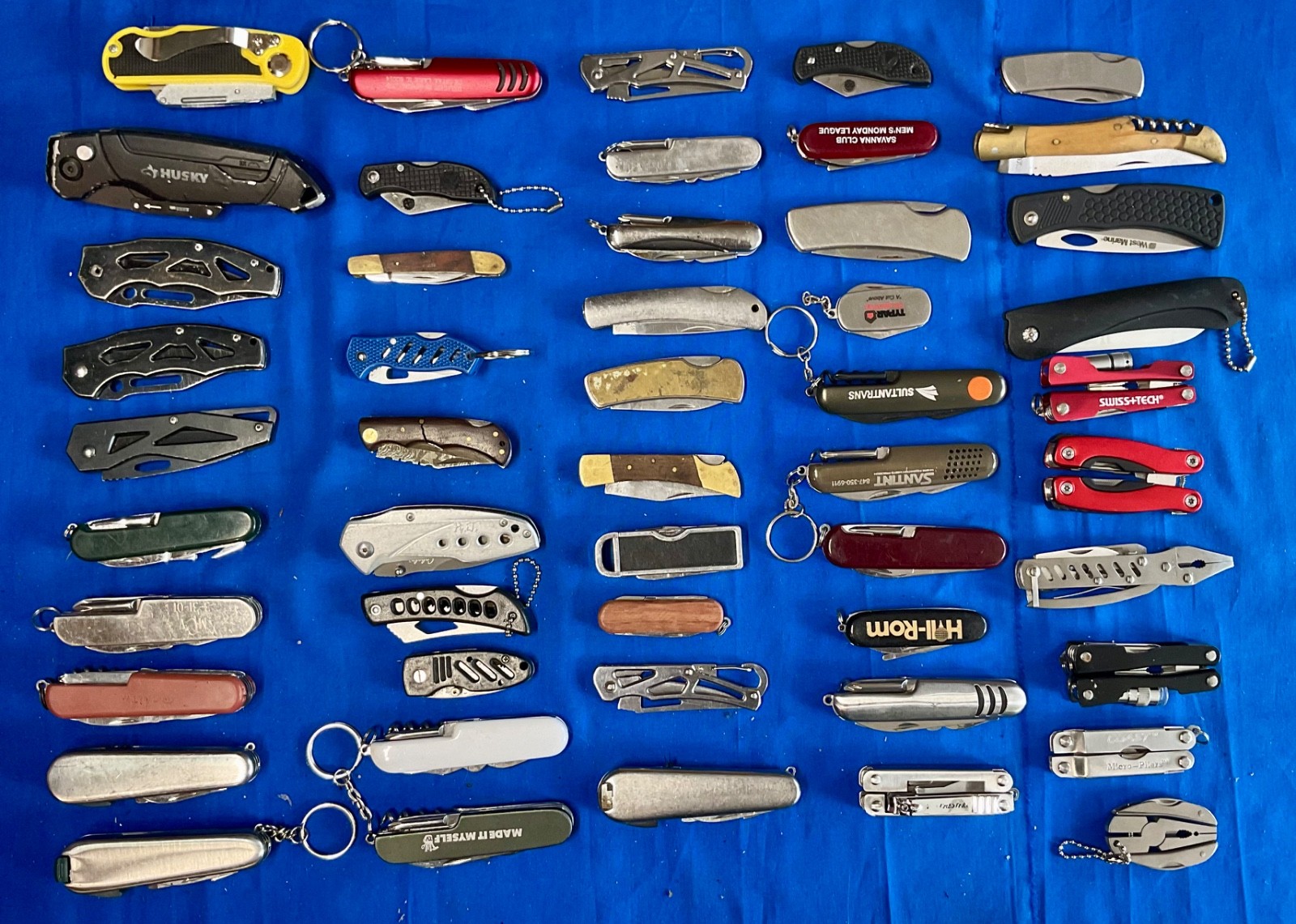 Lot of 50 Pocket Knife and Multi Tools